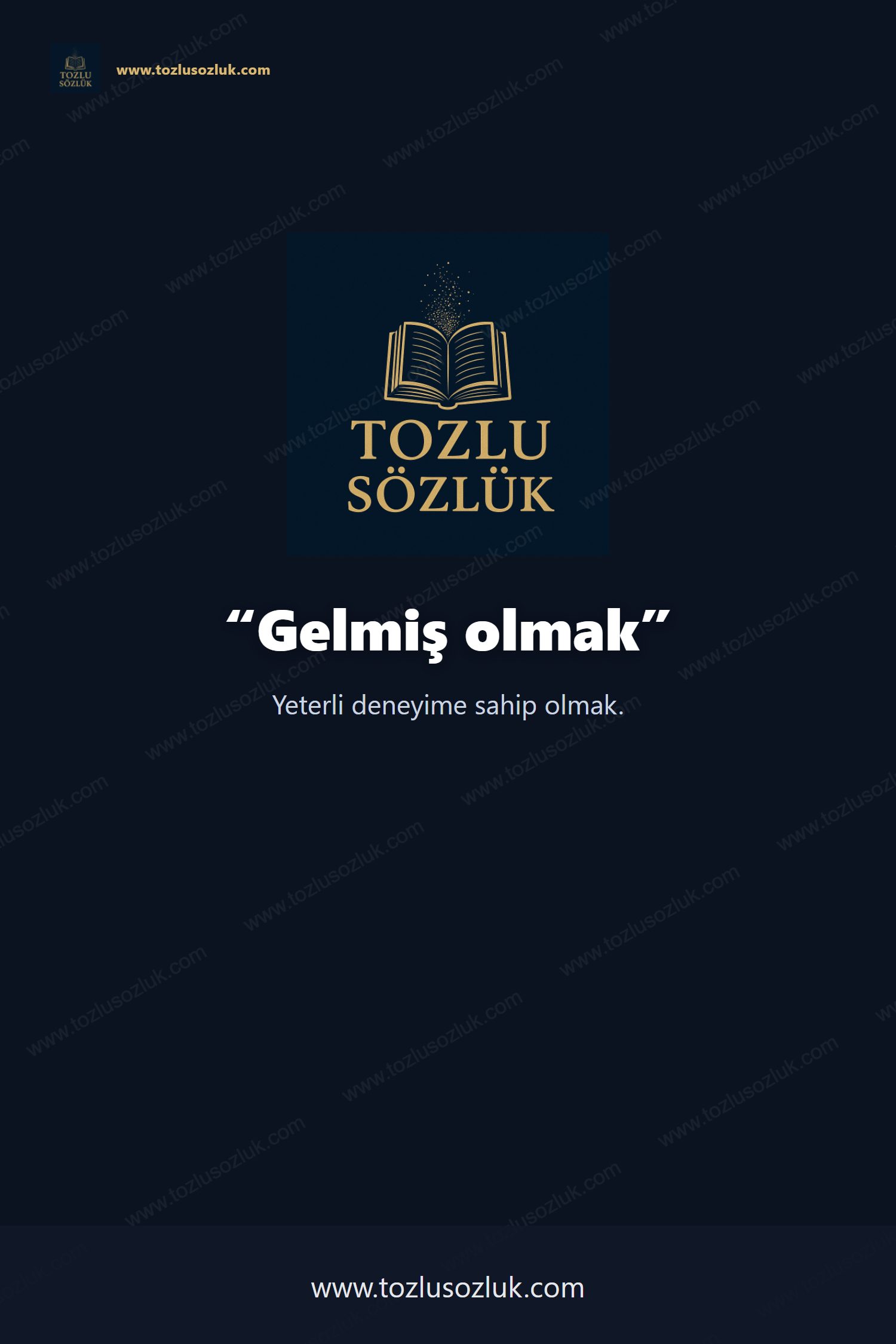 Gelmiş olmak Pinterest görseli