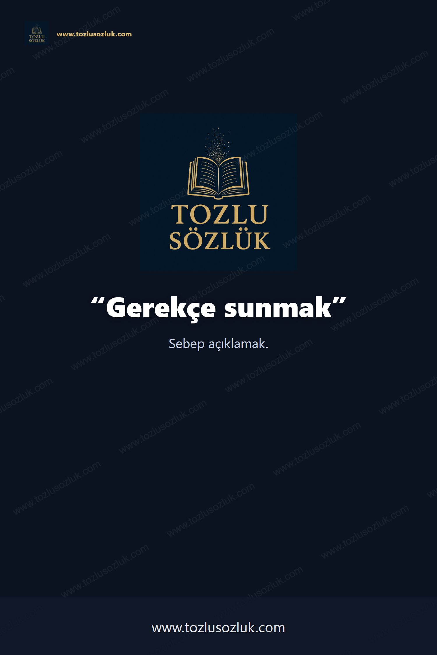 Gerekçe sunmak Pinterest görseli
