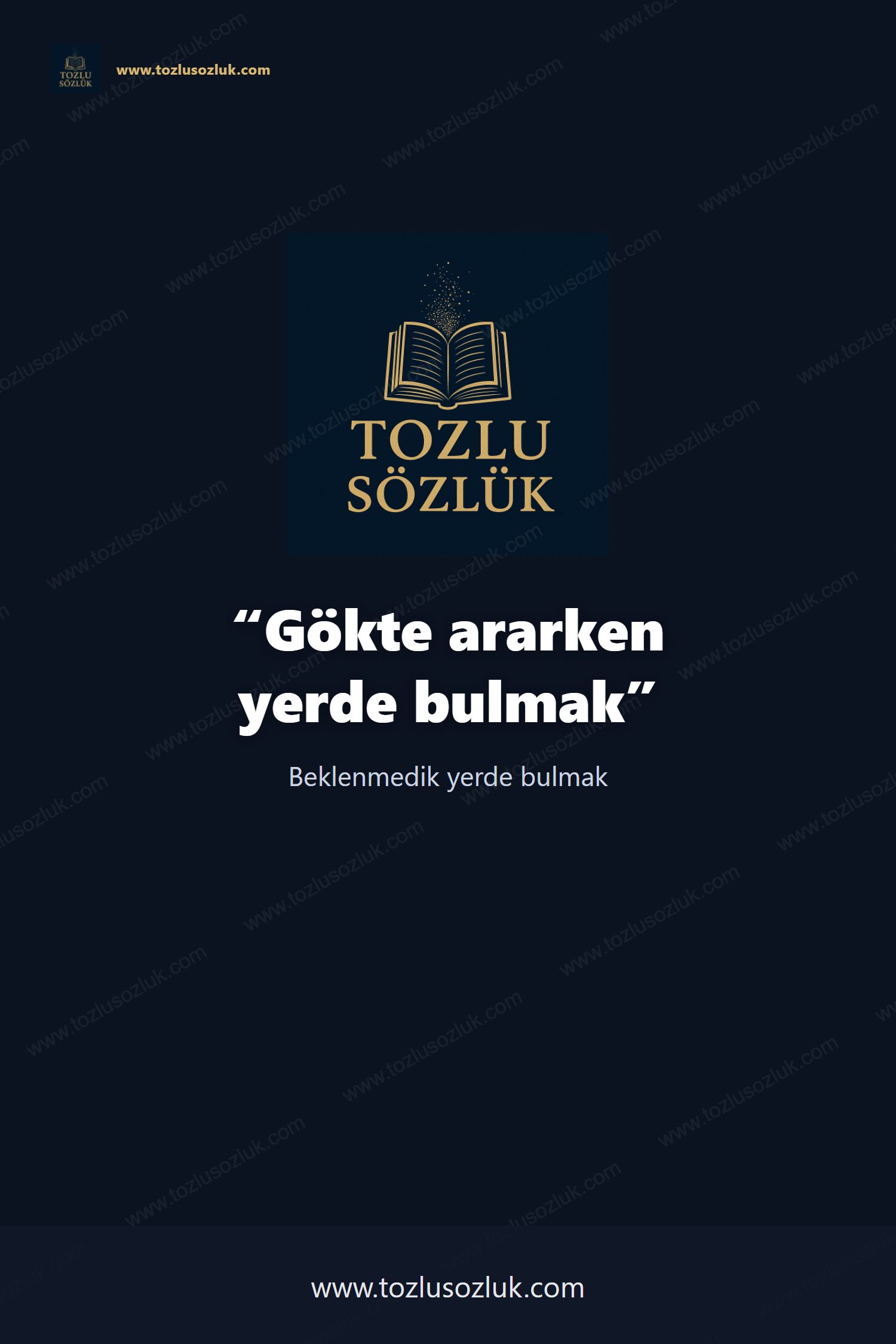 Gökte ararken yerde bulmak Pinterest görseli