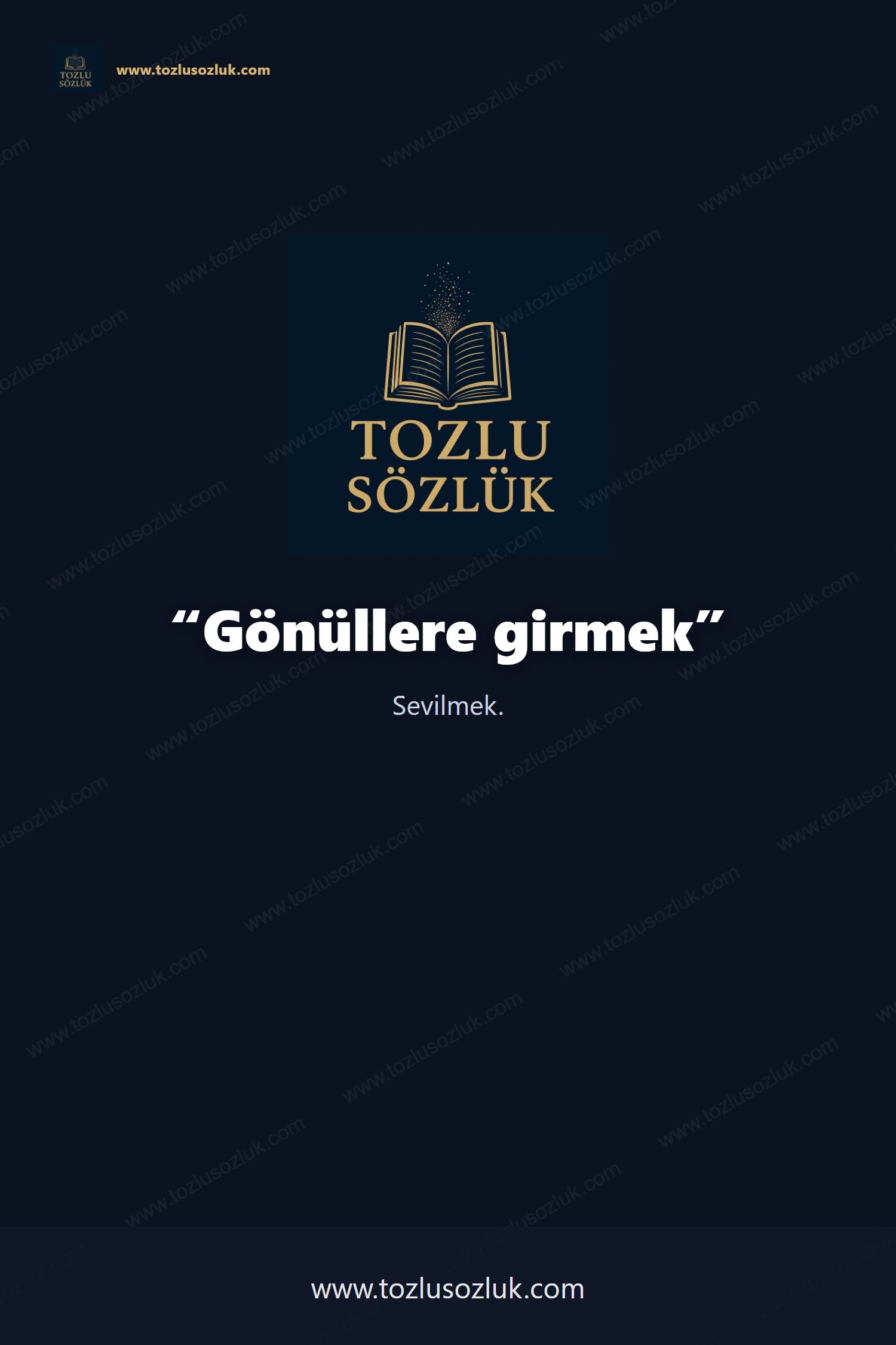 Gönüllere girmek Pinterest görseli