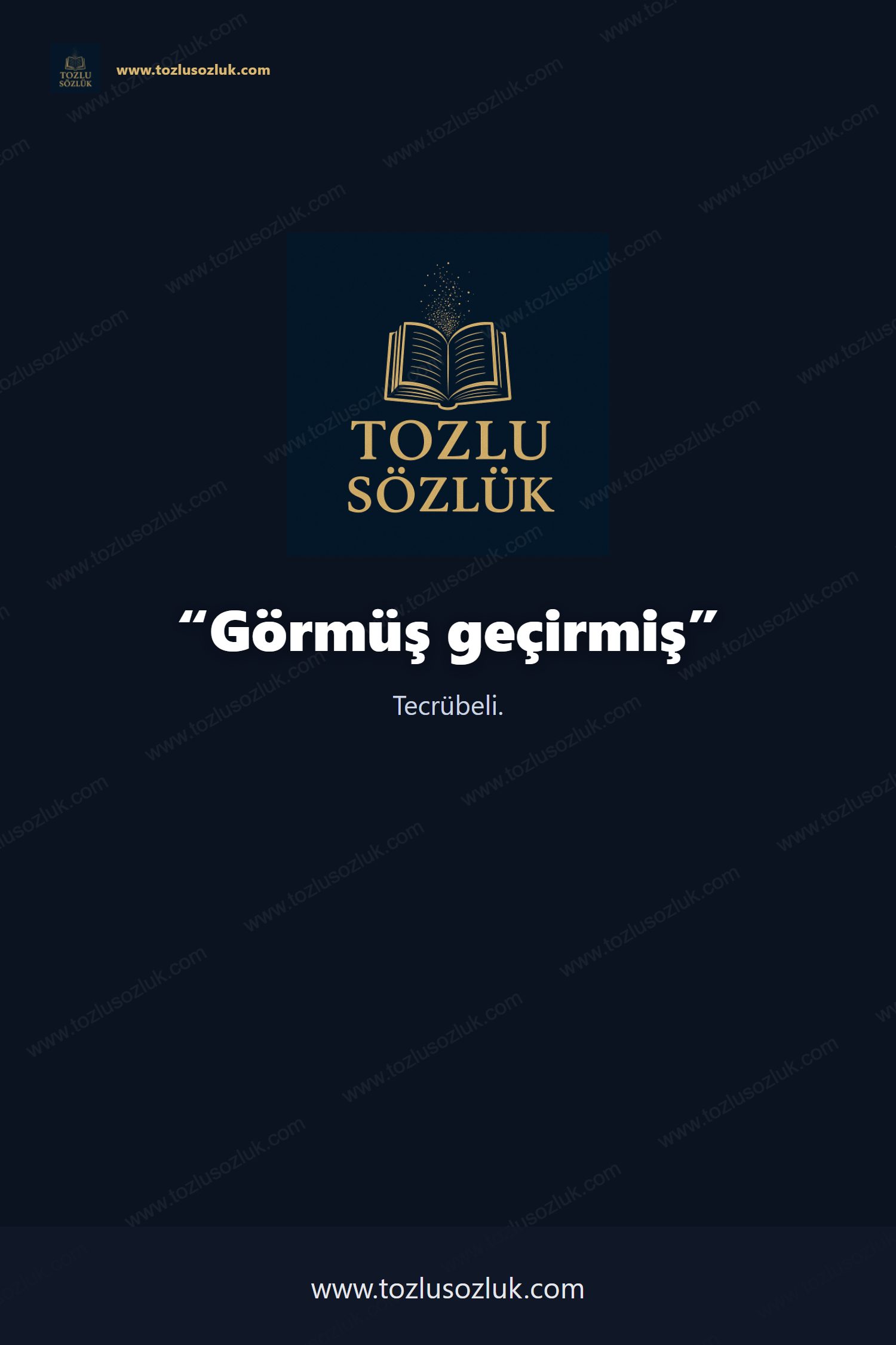 Görmüş geçirmiş Pinterest görseli