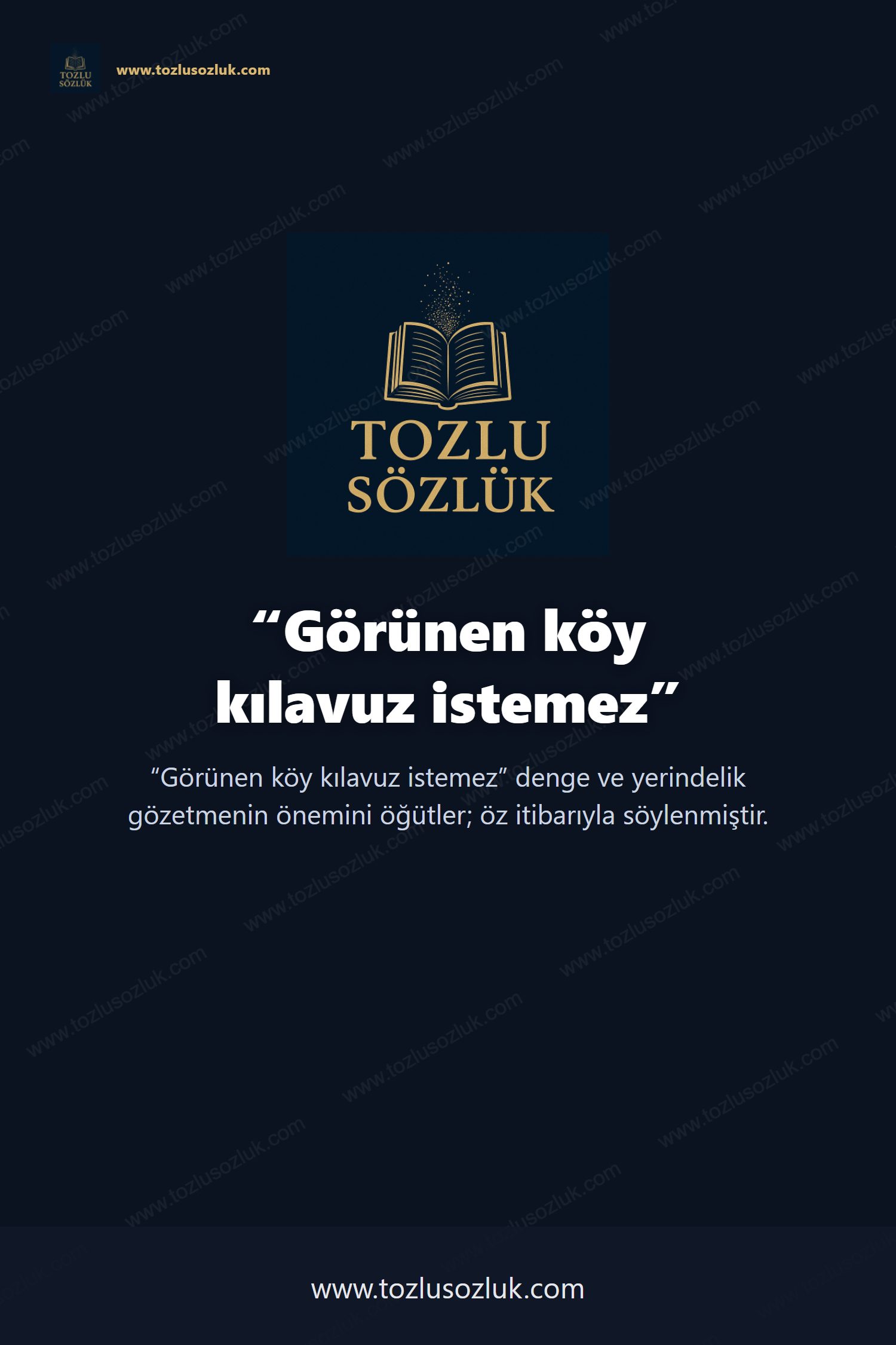 Görünen köy kılavuz istemez Pinterest görseli