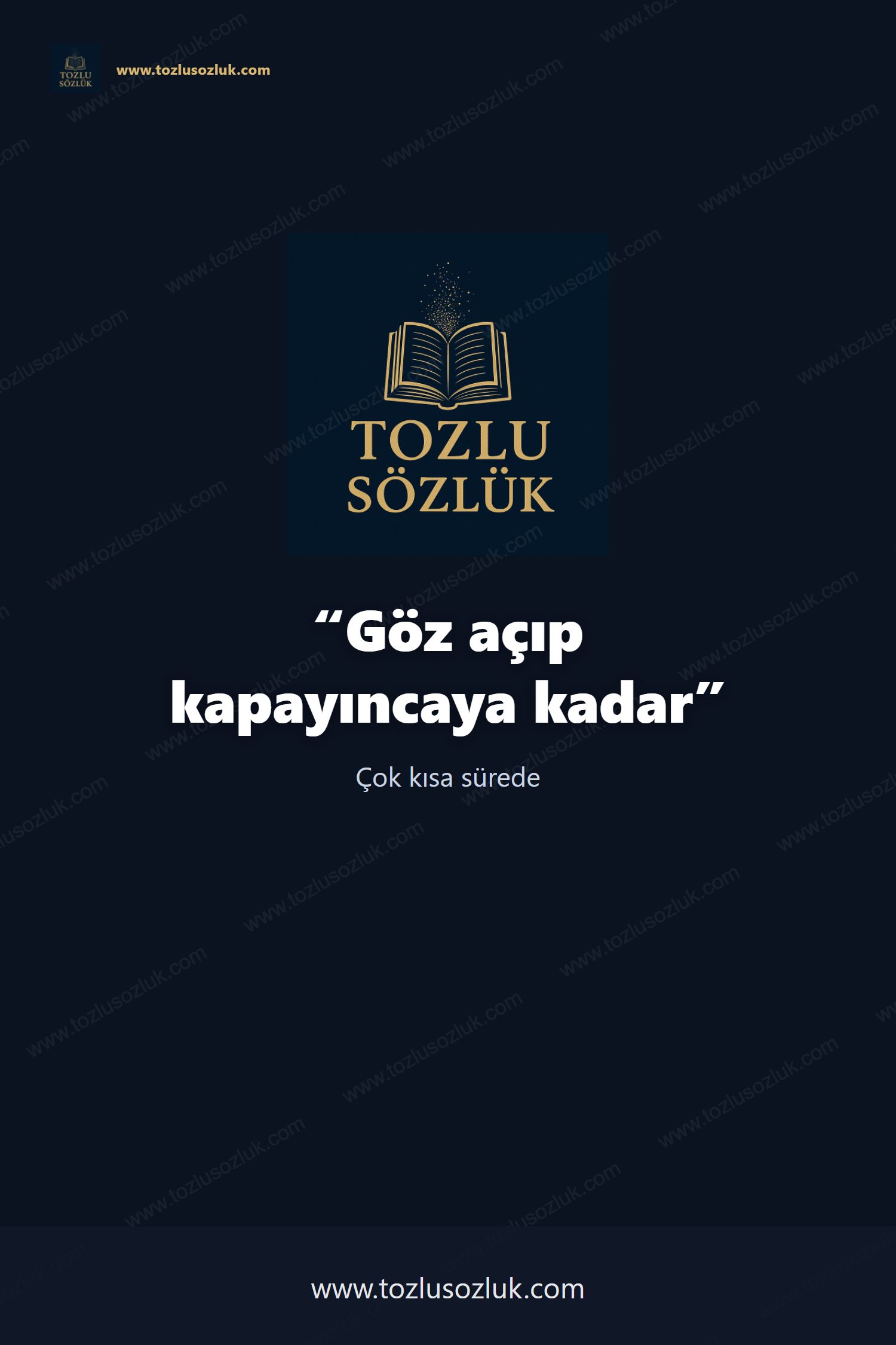 Göz açıp kapayıncaya kadar Pinterest görseli