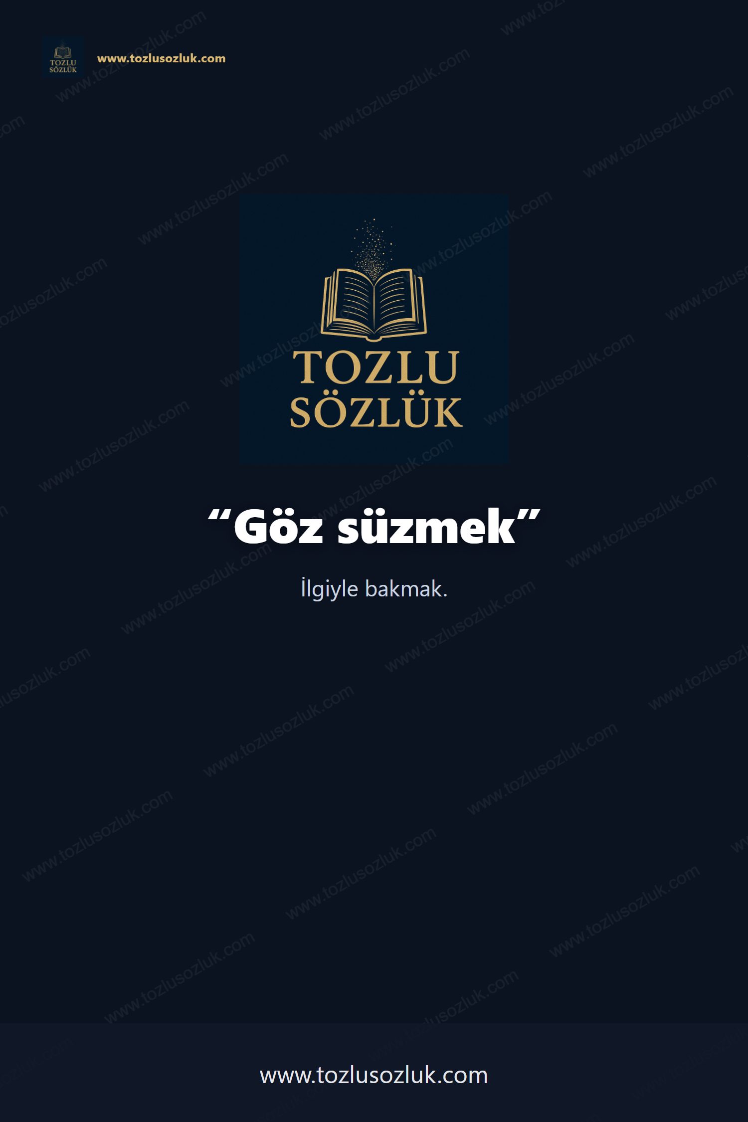Göz süzmek Pinterest görseli