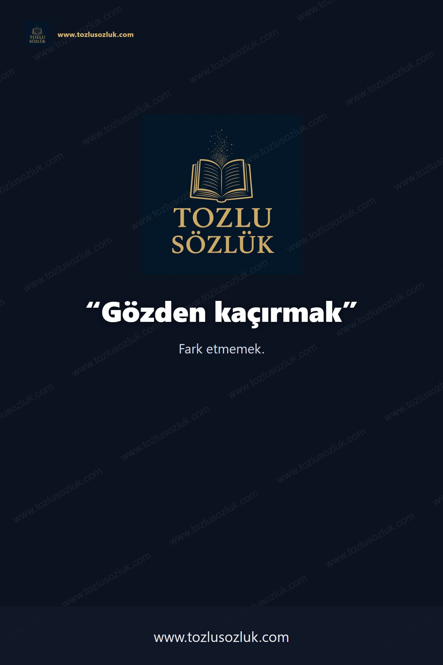 Gözden kaçırmak Pinterest görseli