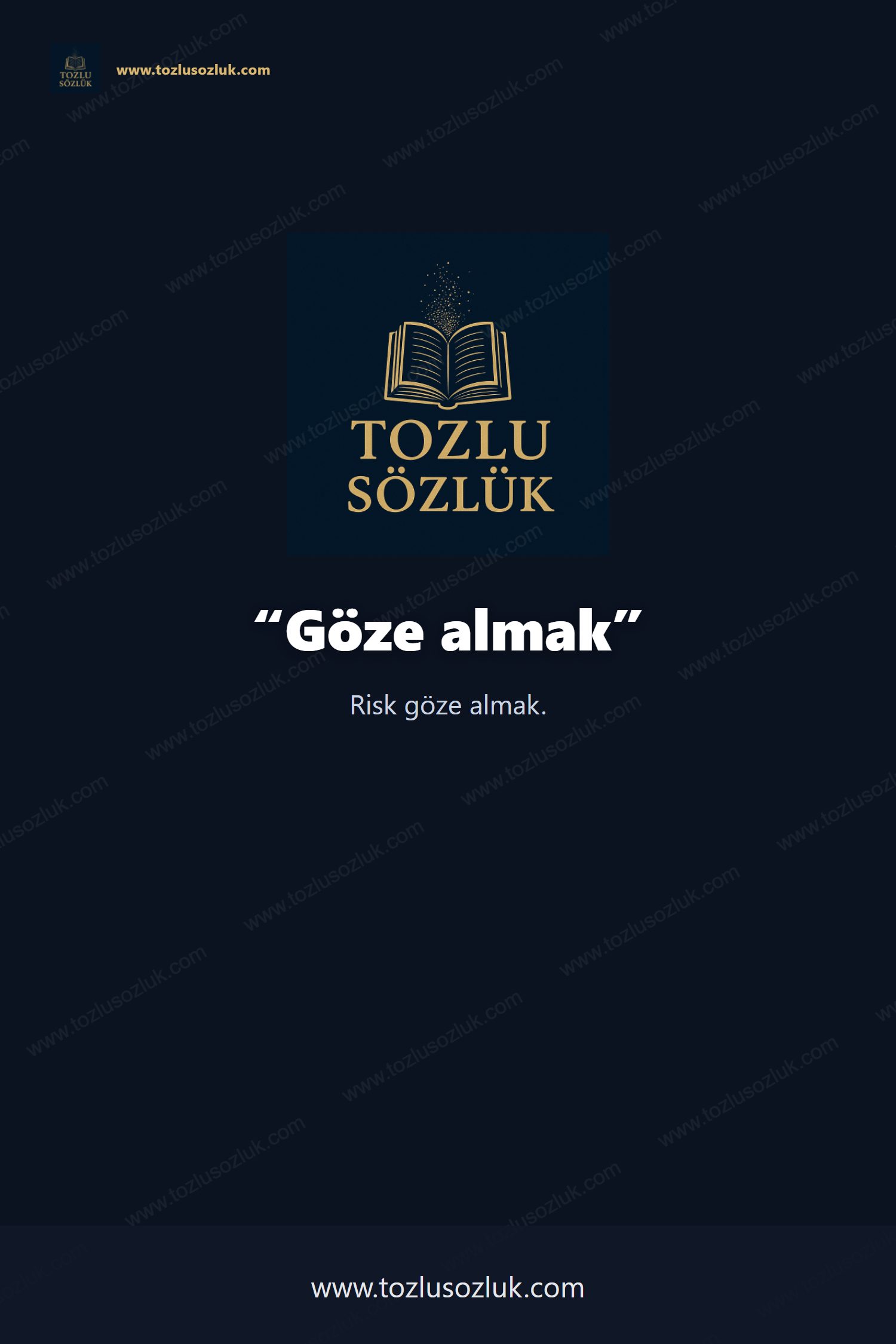 Göze almak Pinterest görseli