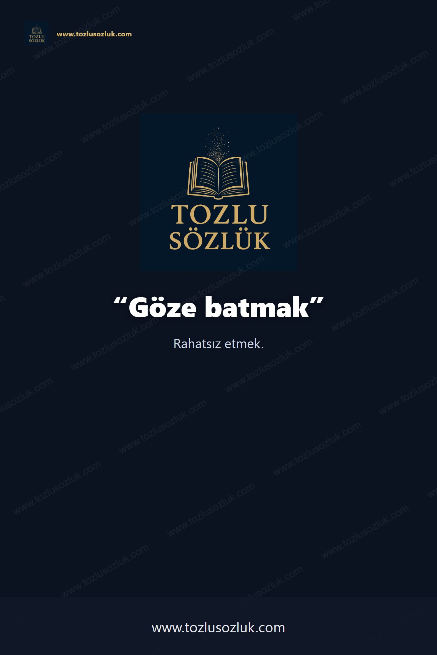 Göze batmak Pinterest görseli