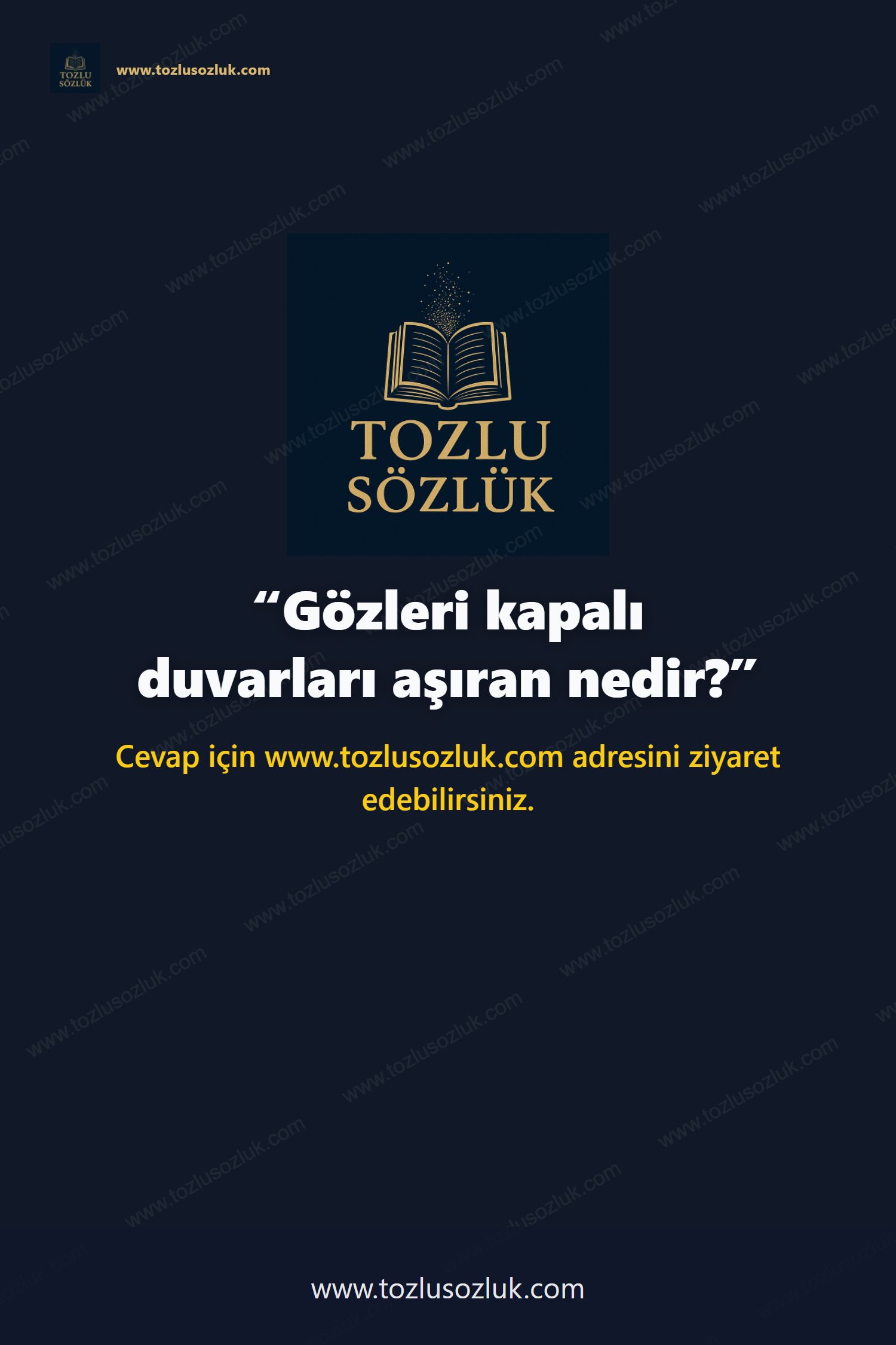 Gözleri kapalı duvarları aşıran nedir? Pinterest görseli