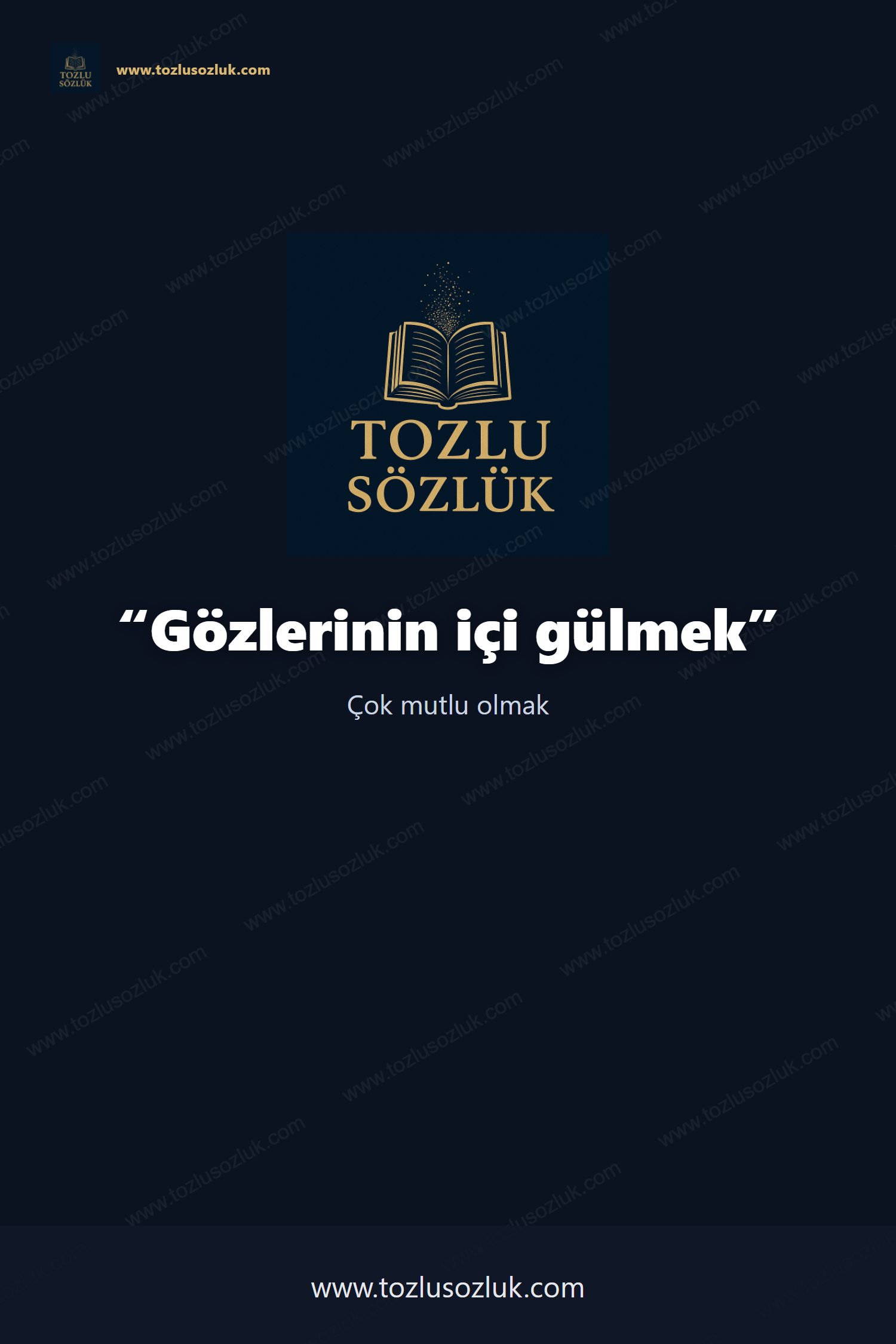 Gözlerinin içi gülmek Pinterest görseli