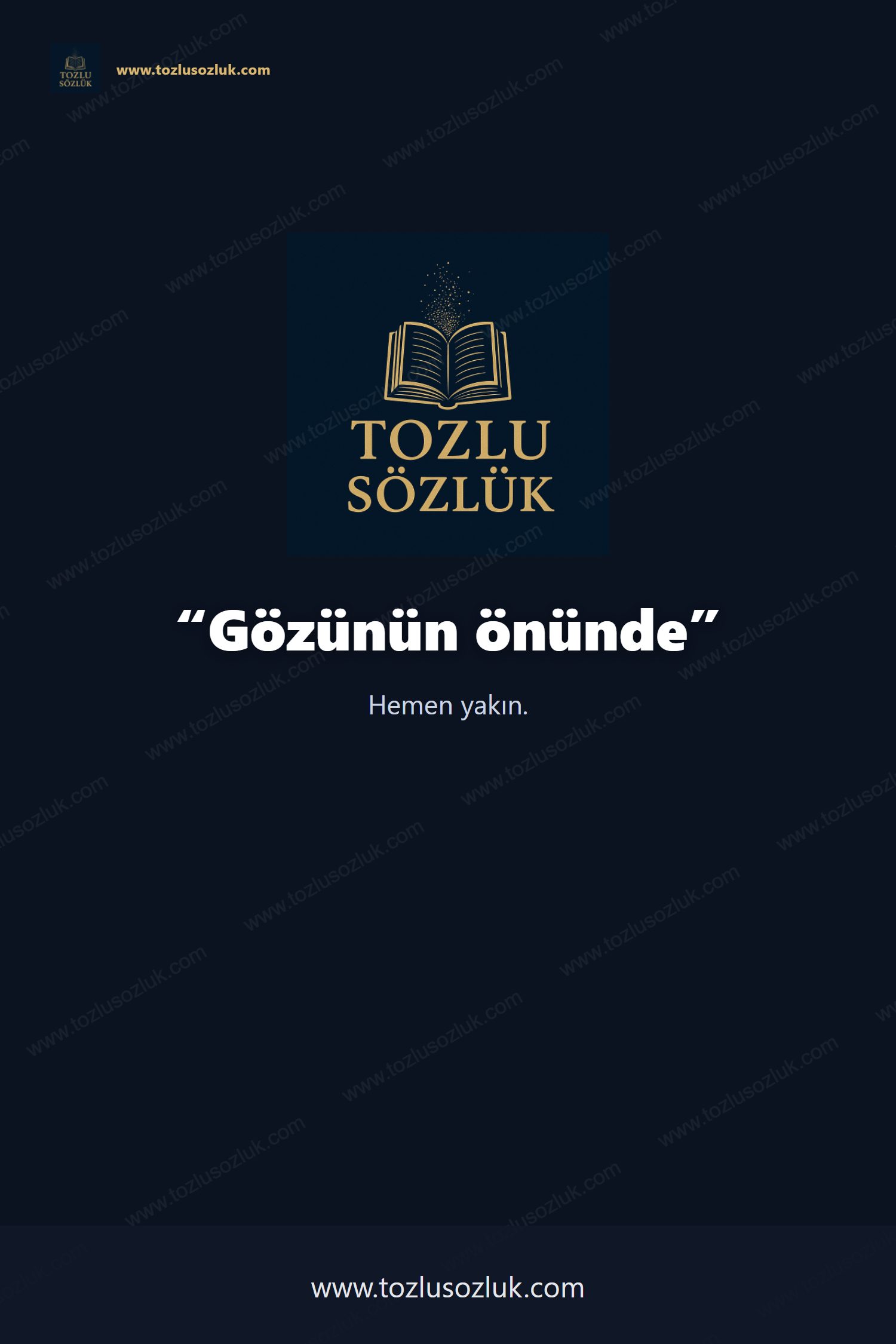 Gözünün önünde Pinterest görseli