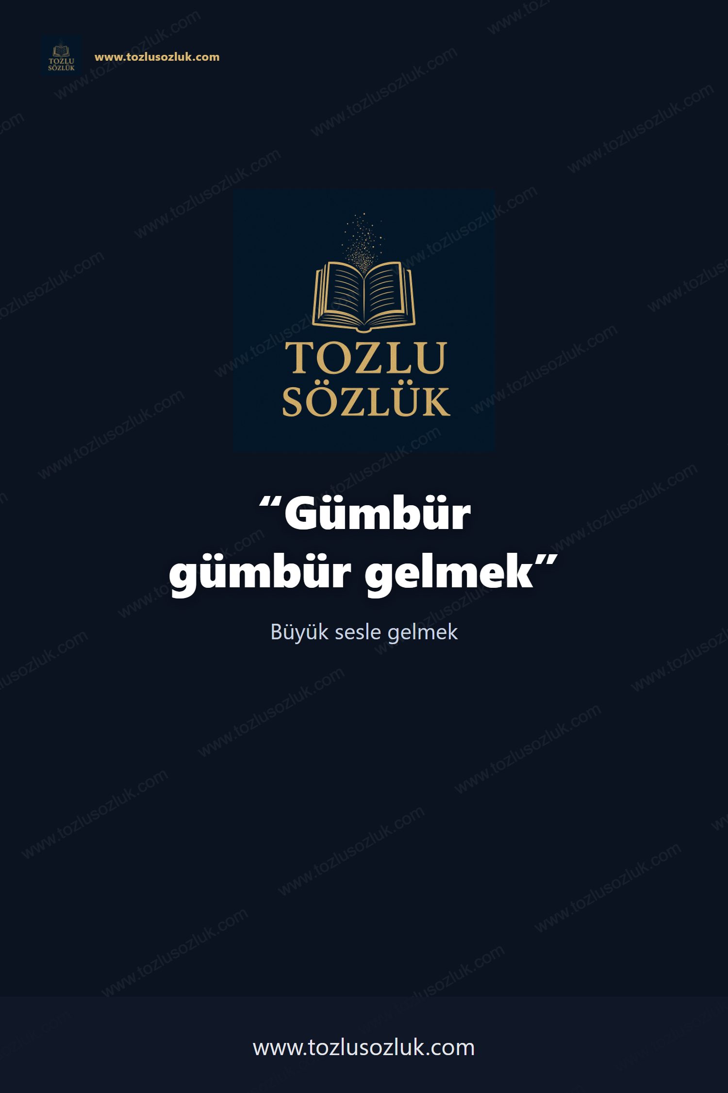 Gümbür gümbür gelmek Pinterest görseli