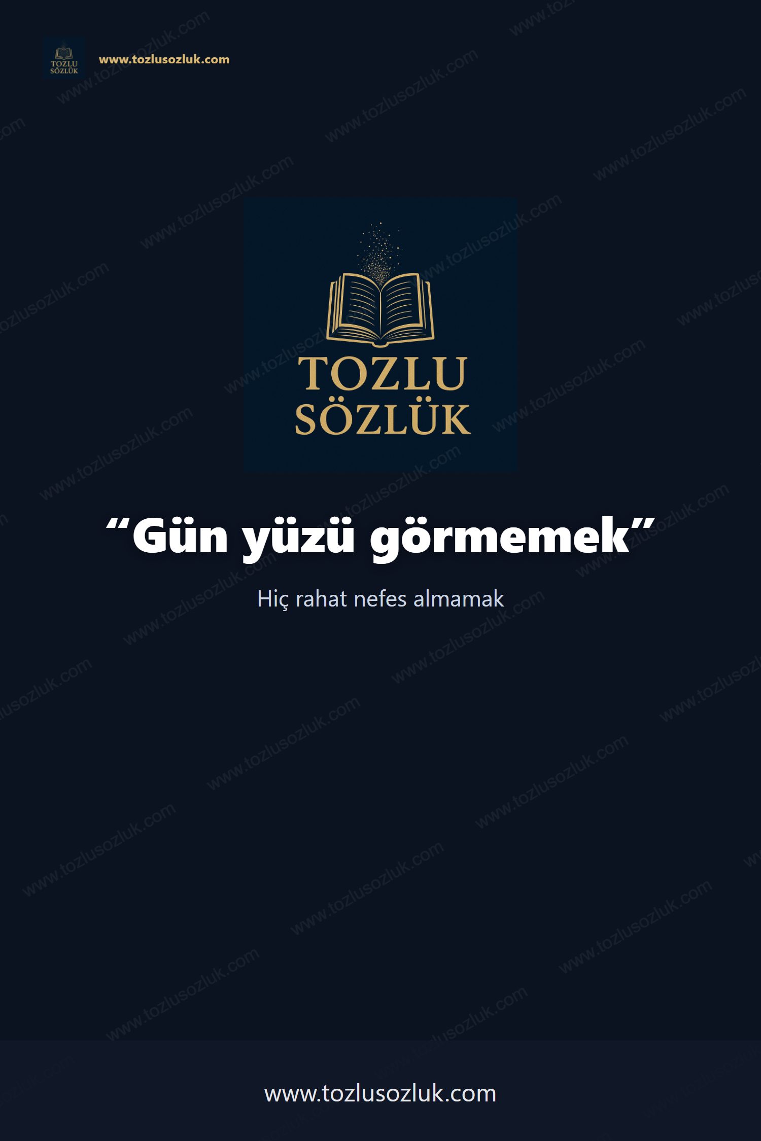Gün yüzü görmemek Pinterest görseli