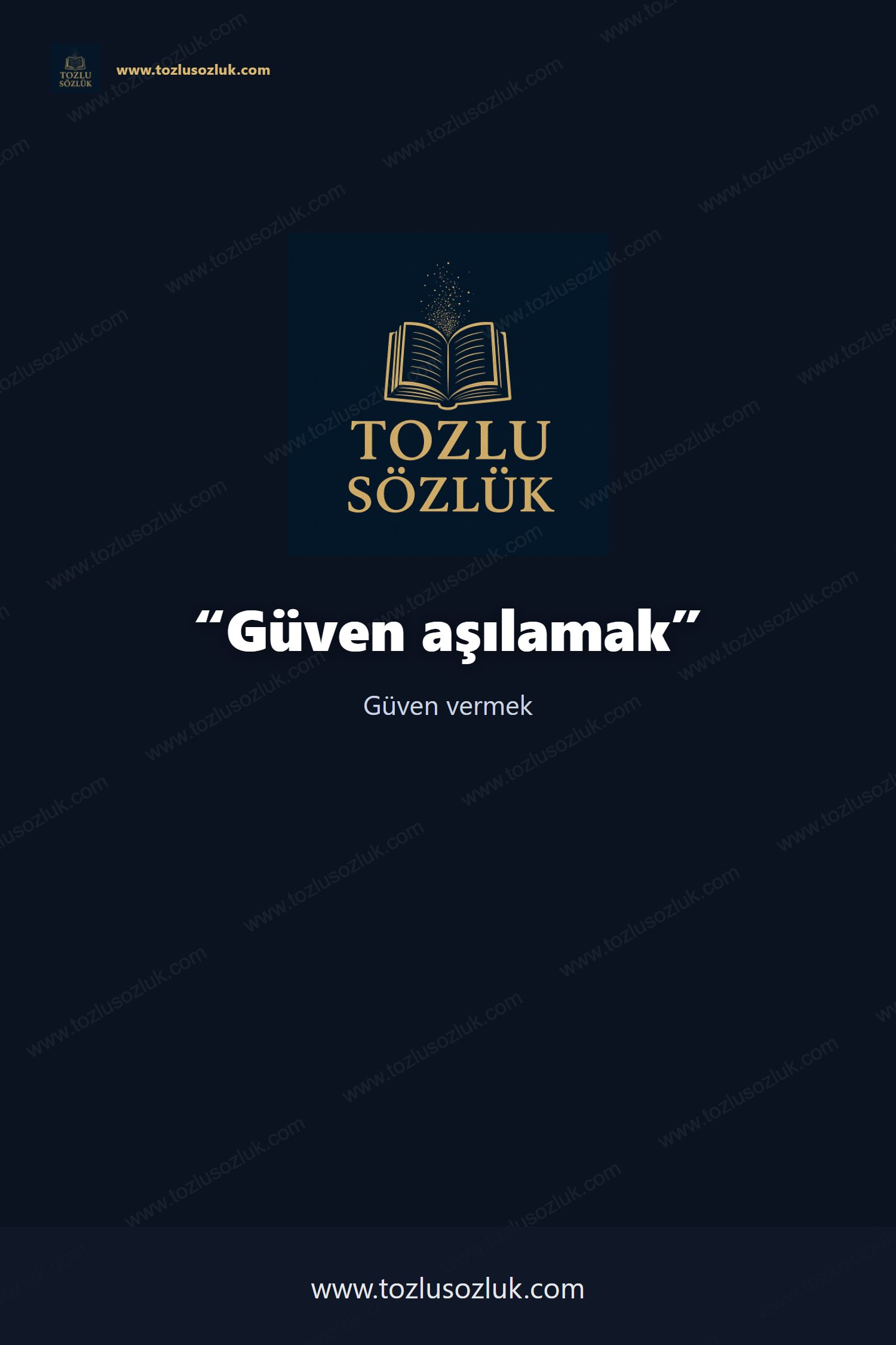 Güven aşılamak Pinterest görseli