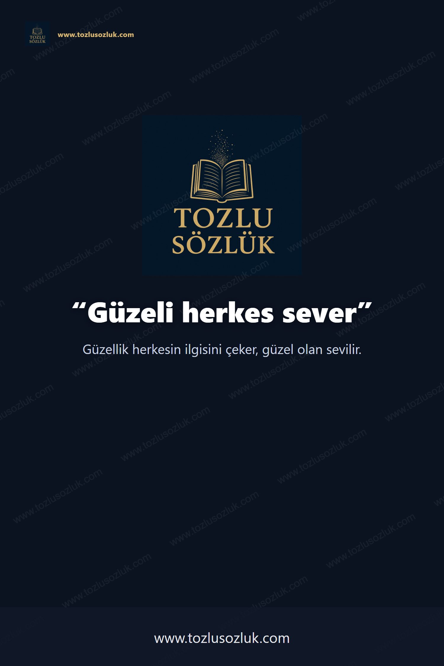 Güzeli herkes sever Pinterest görseli