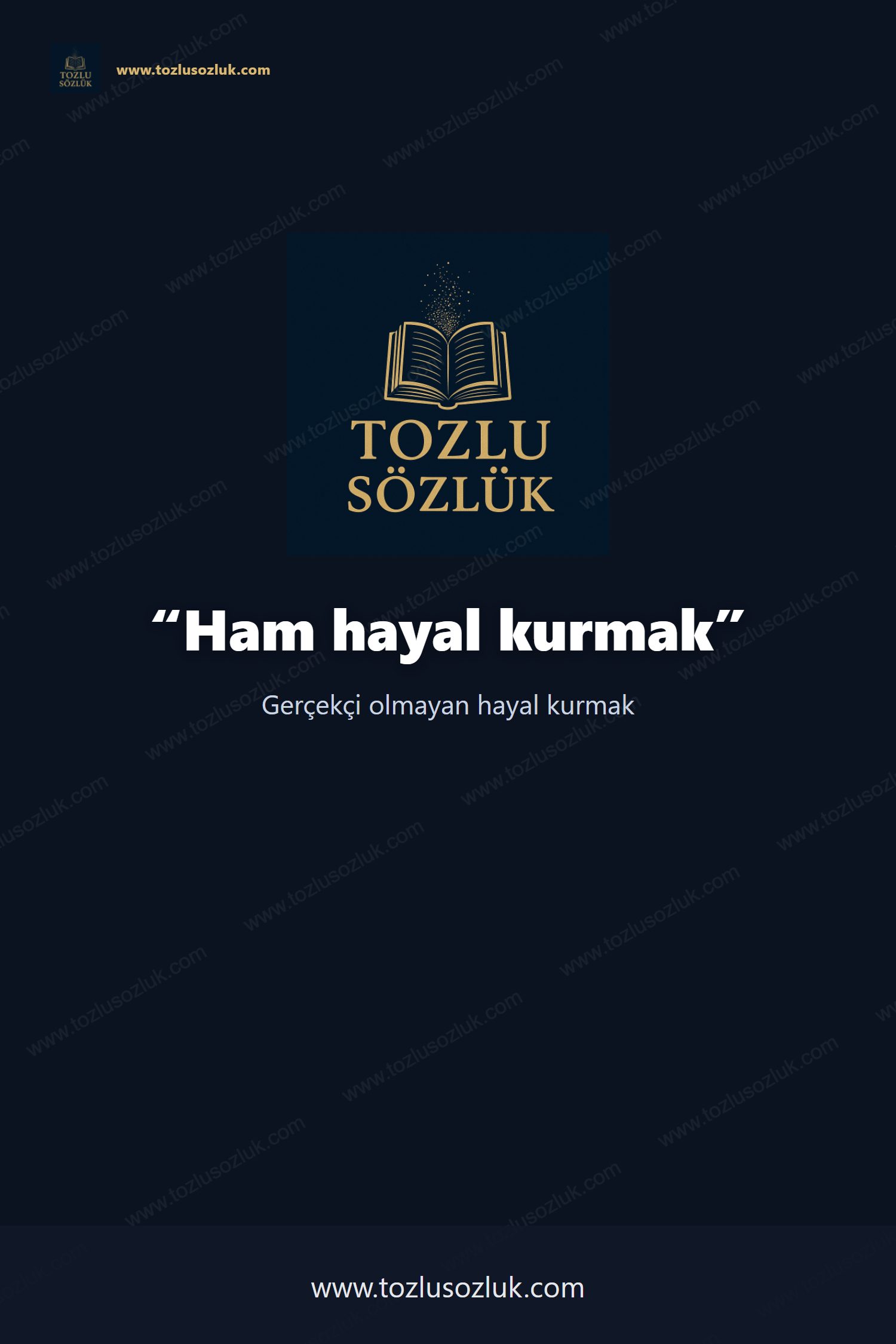 Ham hayal kurmak Pinterest görseli
