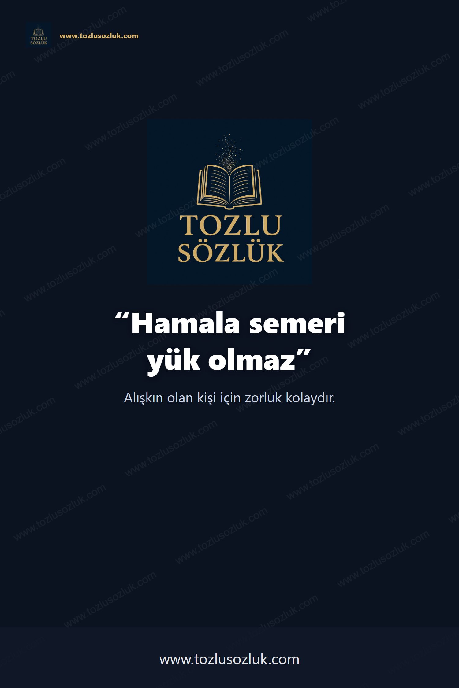 Hamala semeri yük olmaz Pinterest görseli