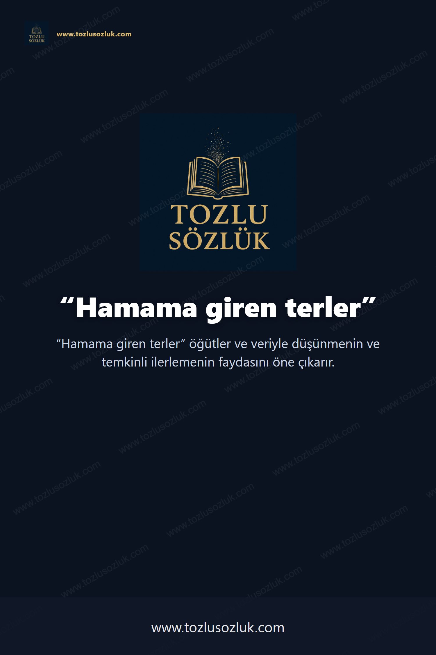 Hamama giren terler Pinterest görseli