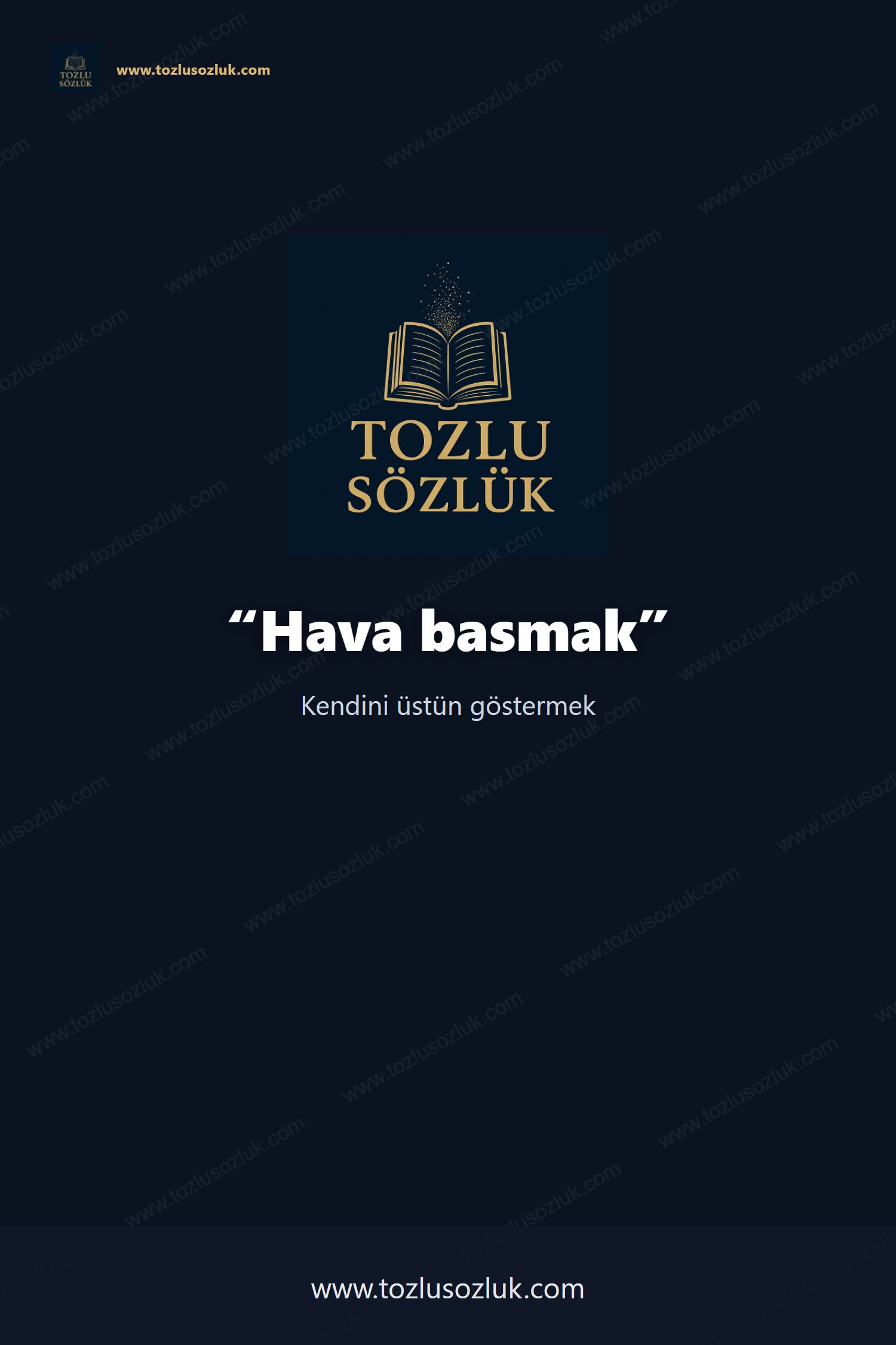 Hava basmak Pinterest görseli