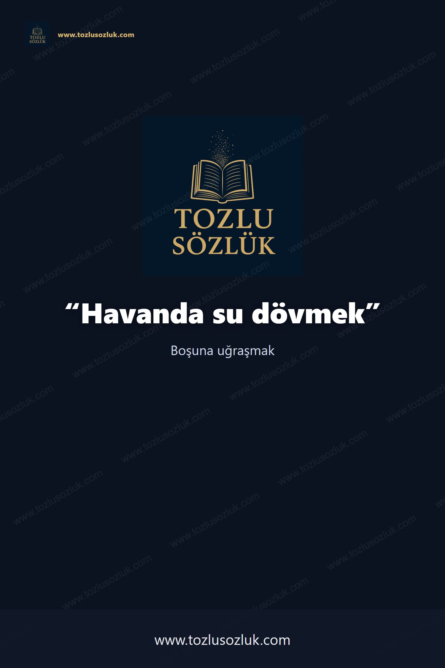 Havanda su dövmek Pinterest görseli