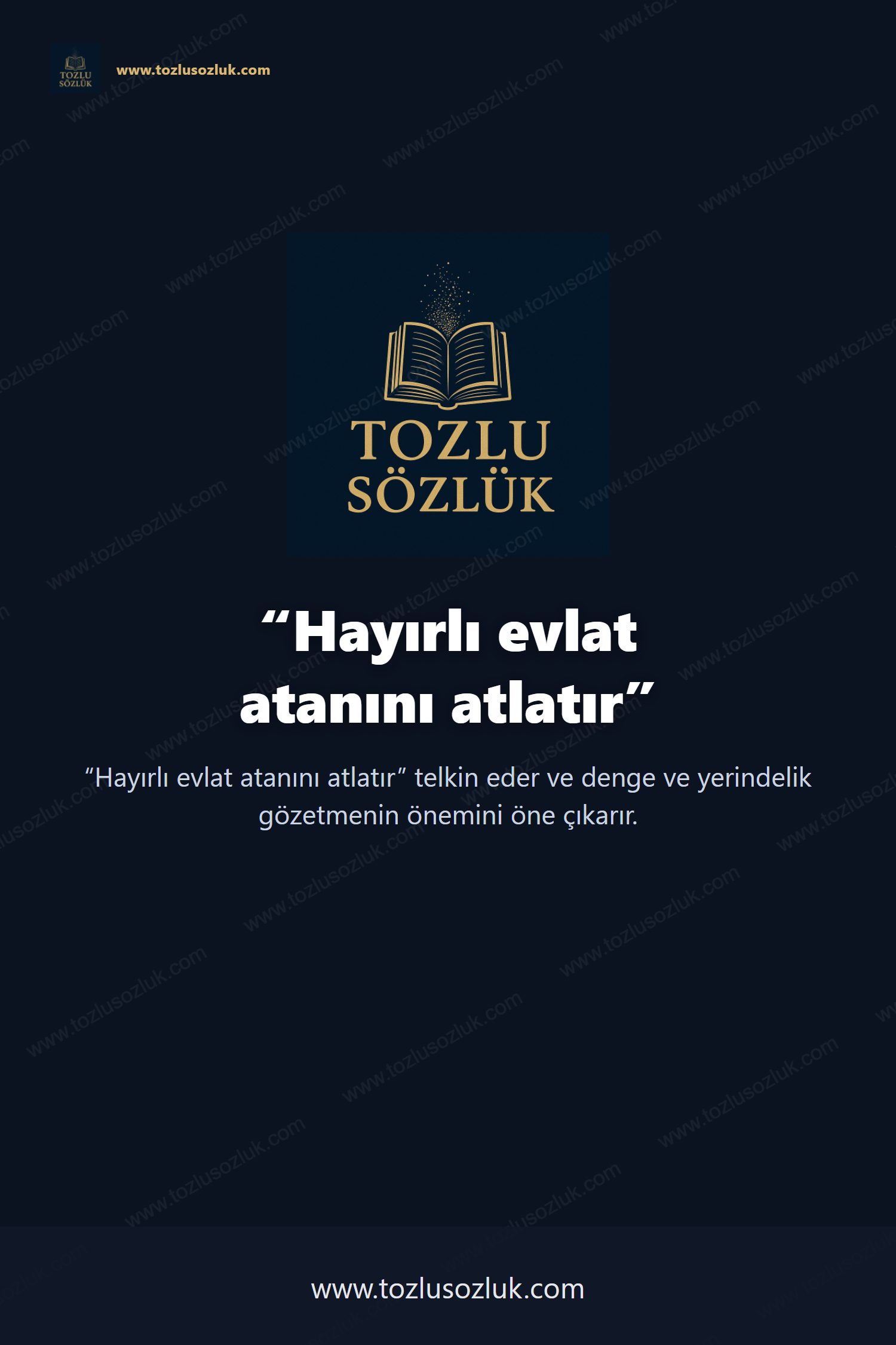 Hayırlı evlat atanını atlatır Pinterest görseli