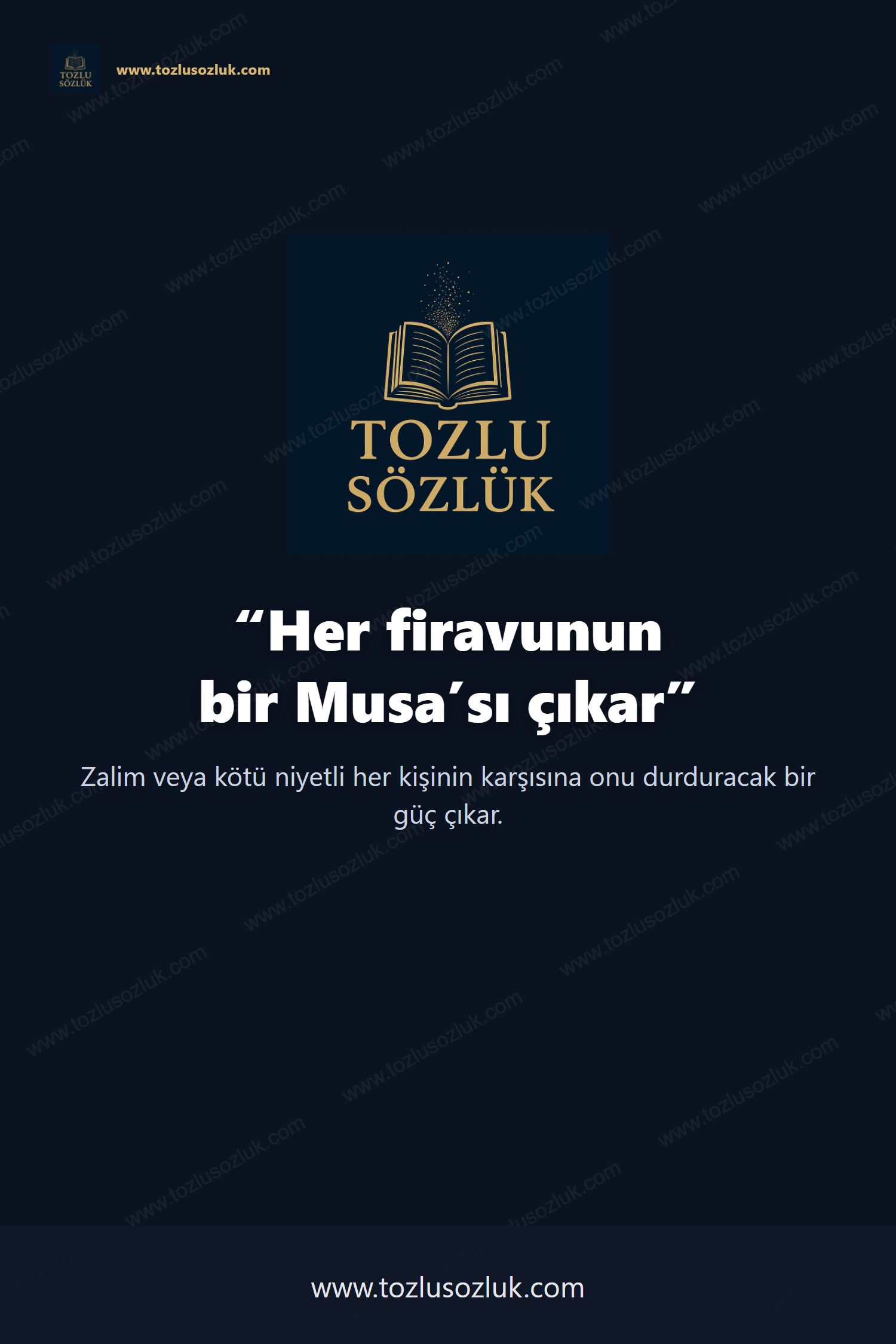 Her firavunun bir Musa’sı çıkar Pinterest görseli