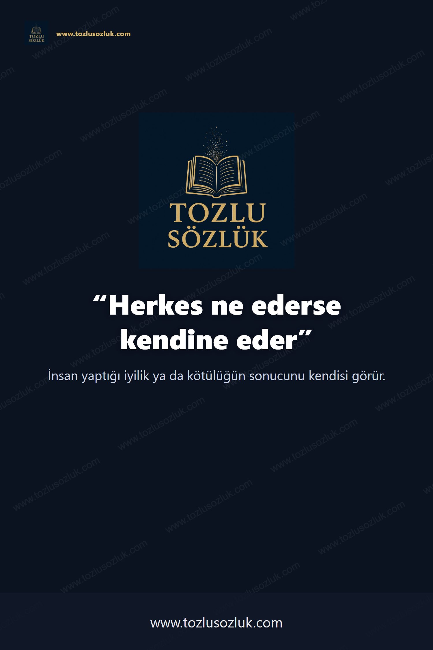 Herkes ne ederse kendine eder Pinterest görseli