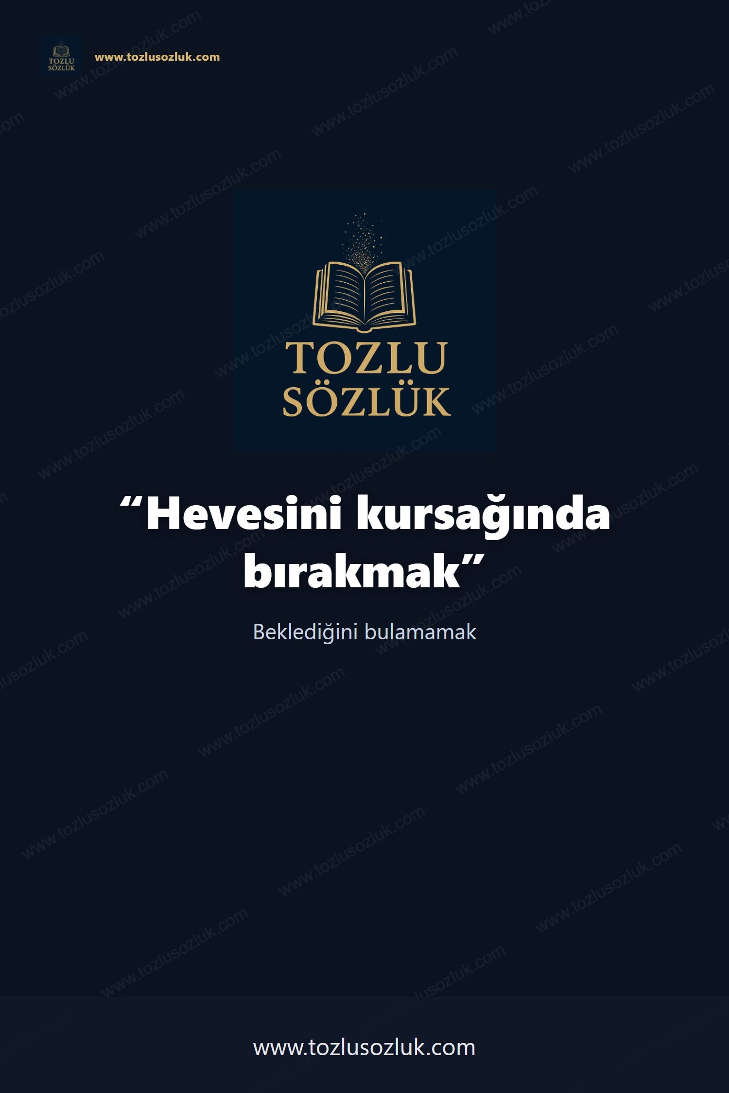 Hevesini kursağında bırakmak Pinterest görseli