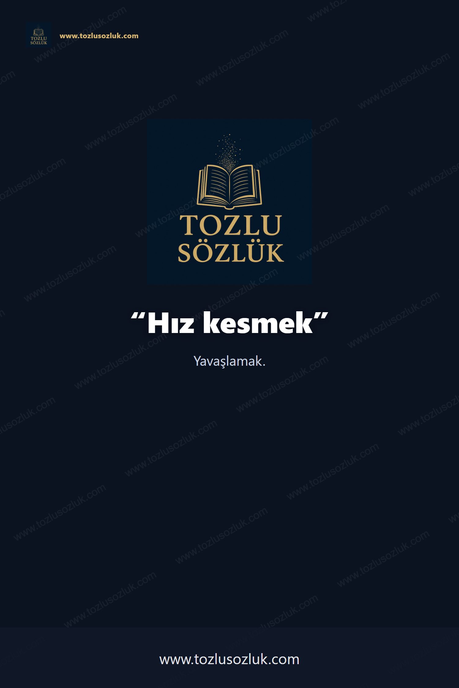 Hız kesmek Pinterest görseli