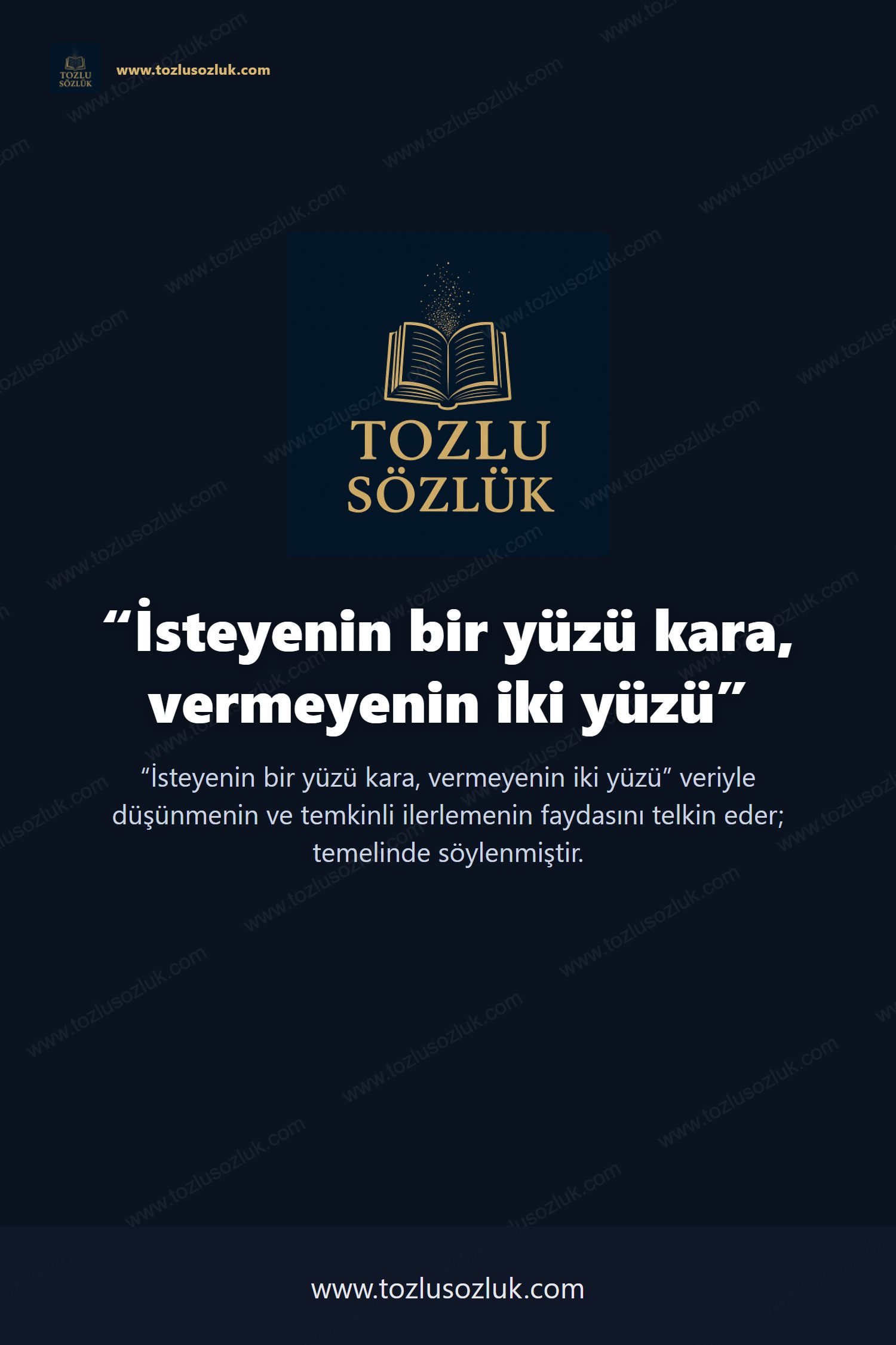 İsteyenin bir yüzü kara, vermeyenin iki yüzü Pinterest görseli