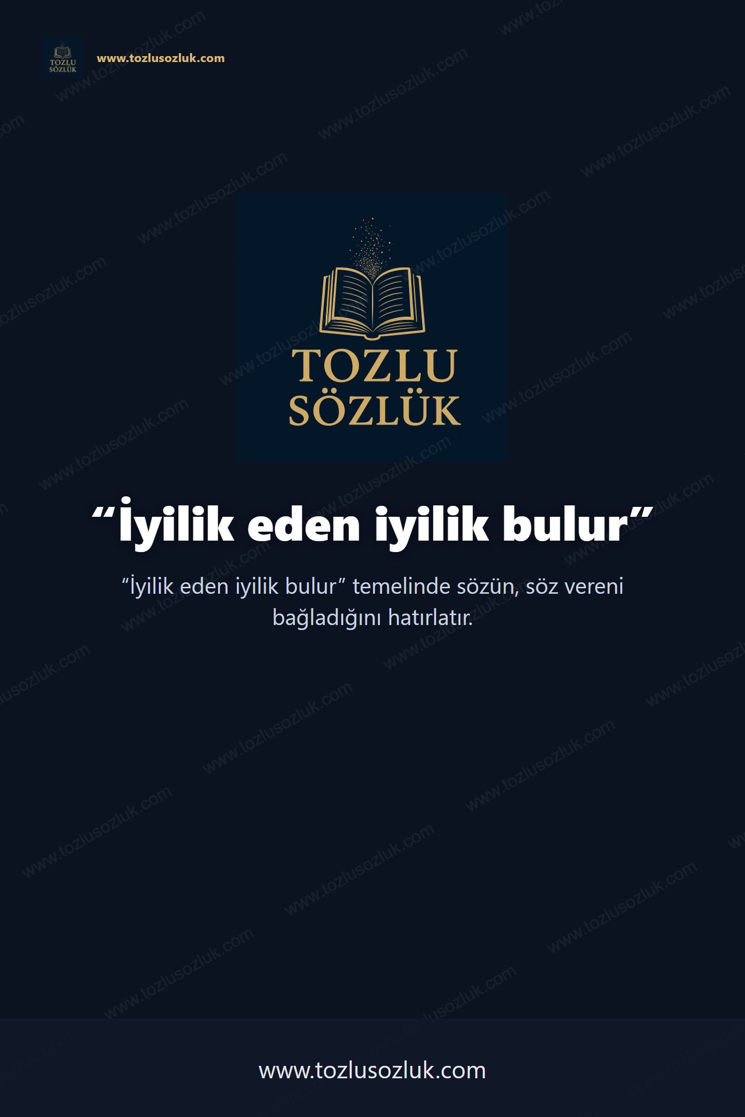 İyilik eden iyilik bulur Pinterest görseli