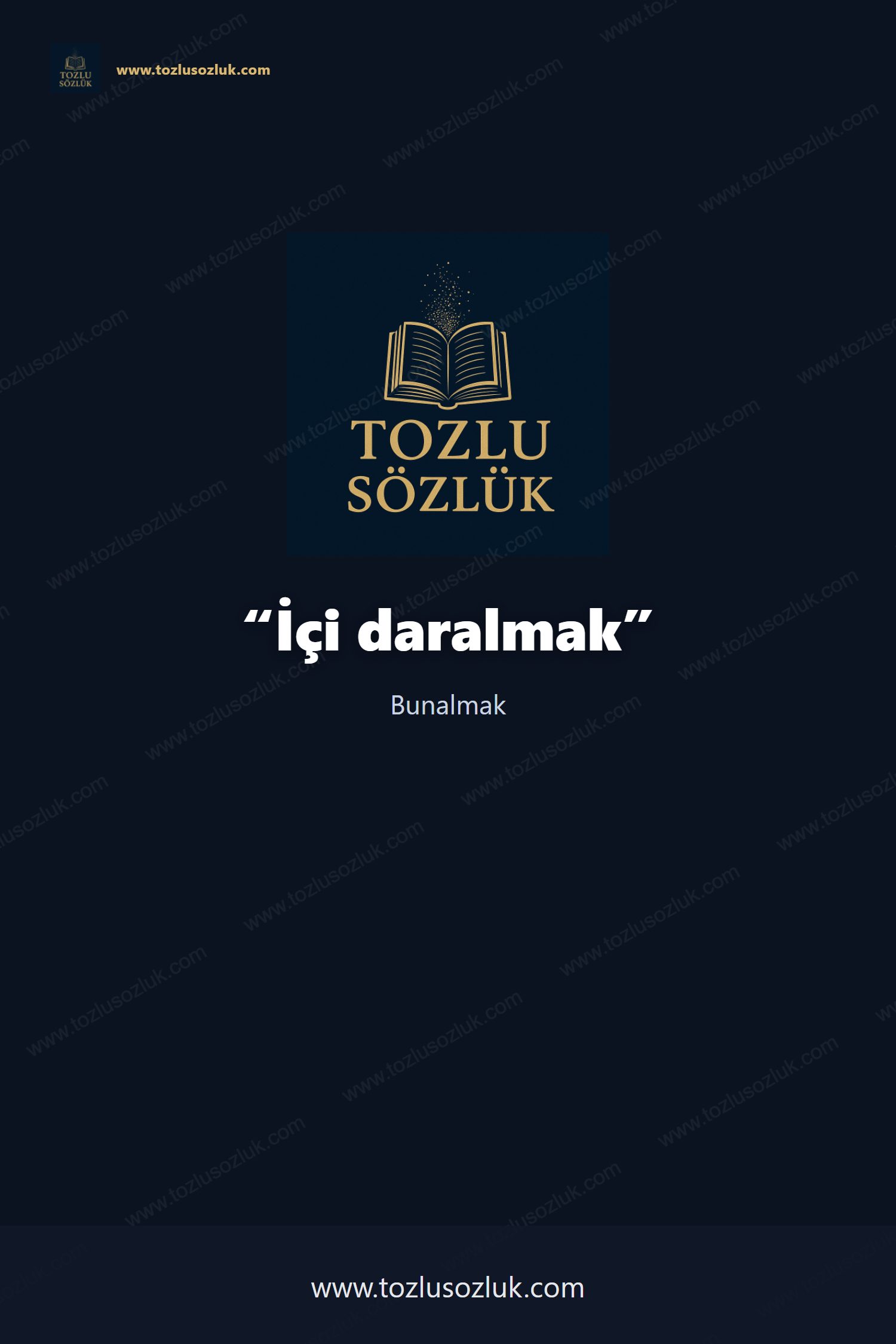 İçi daralmak Pinterest görseli