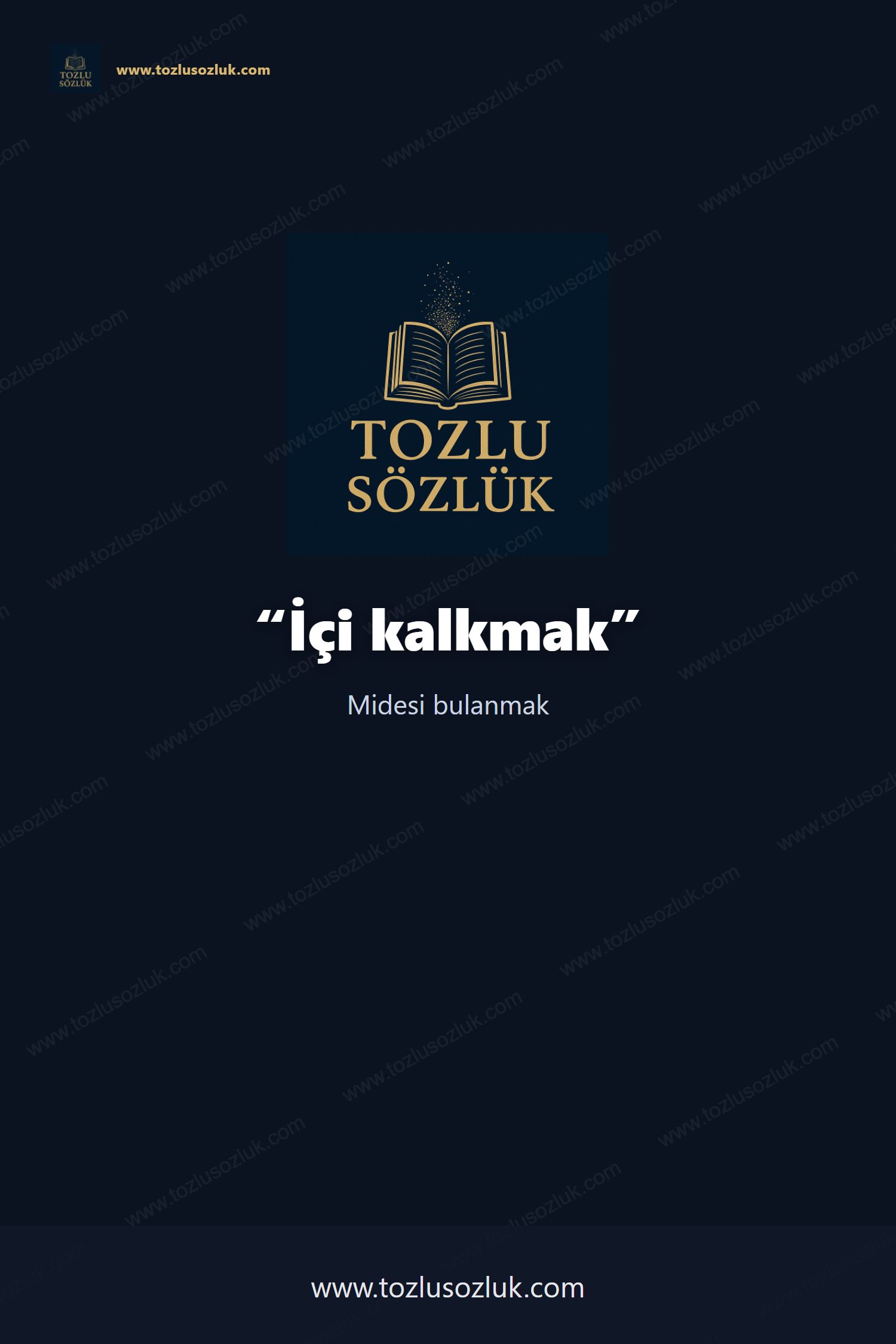 İçi kalkmak Pinterest görseli