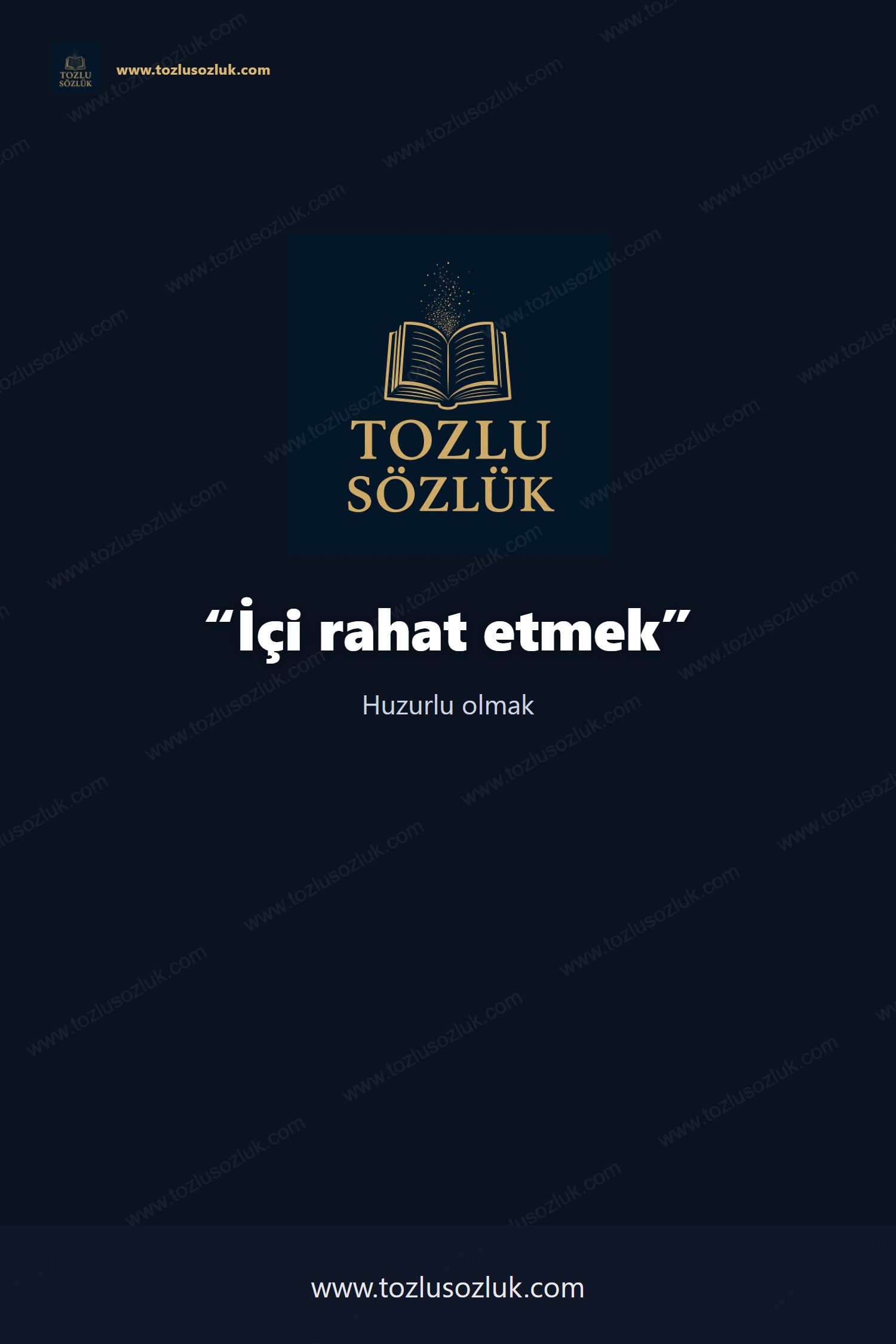 İçi rahat etmek Pinterest görseli