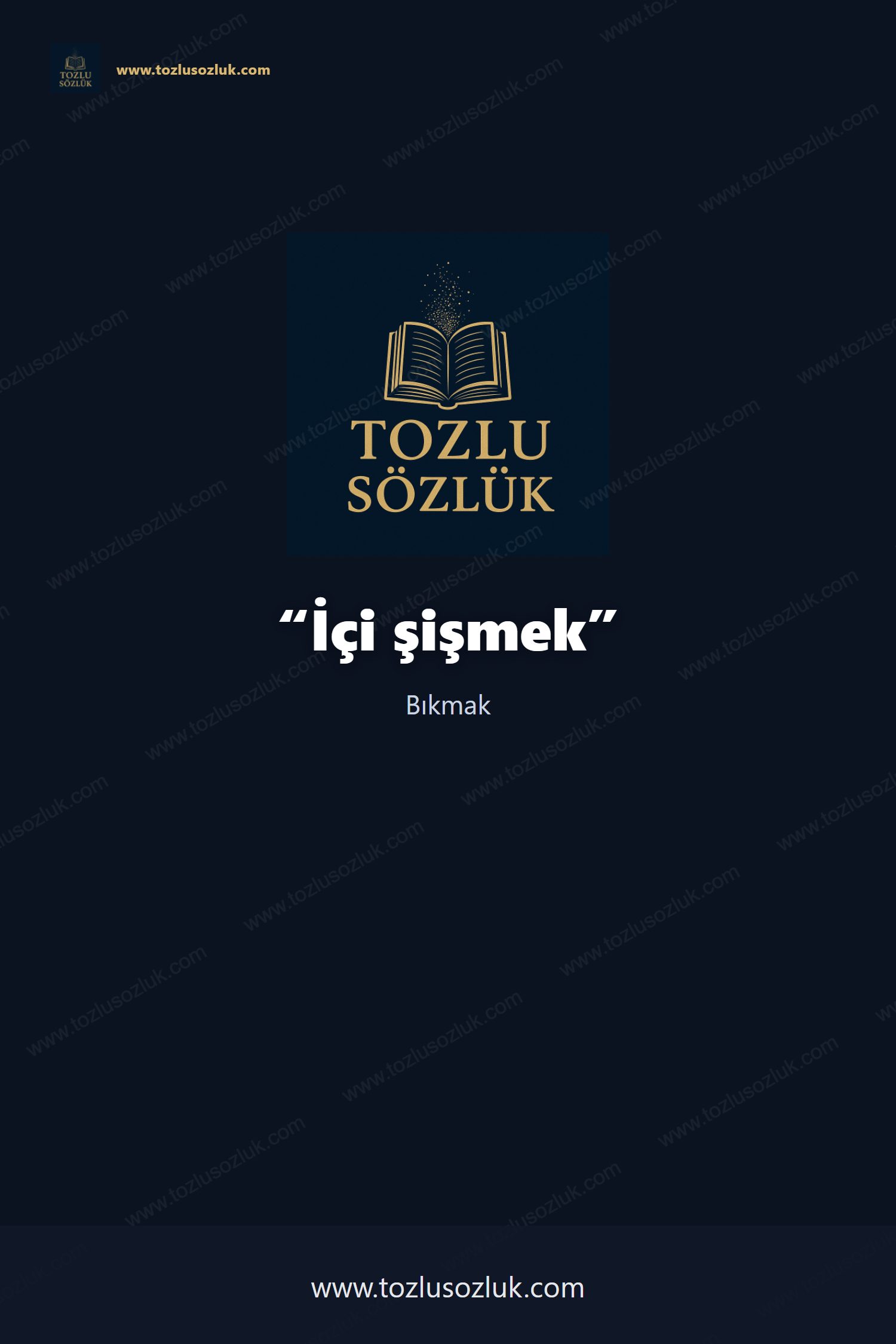 İçi şişmek Pinterest görseli