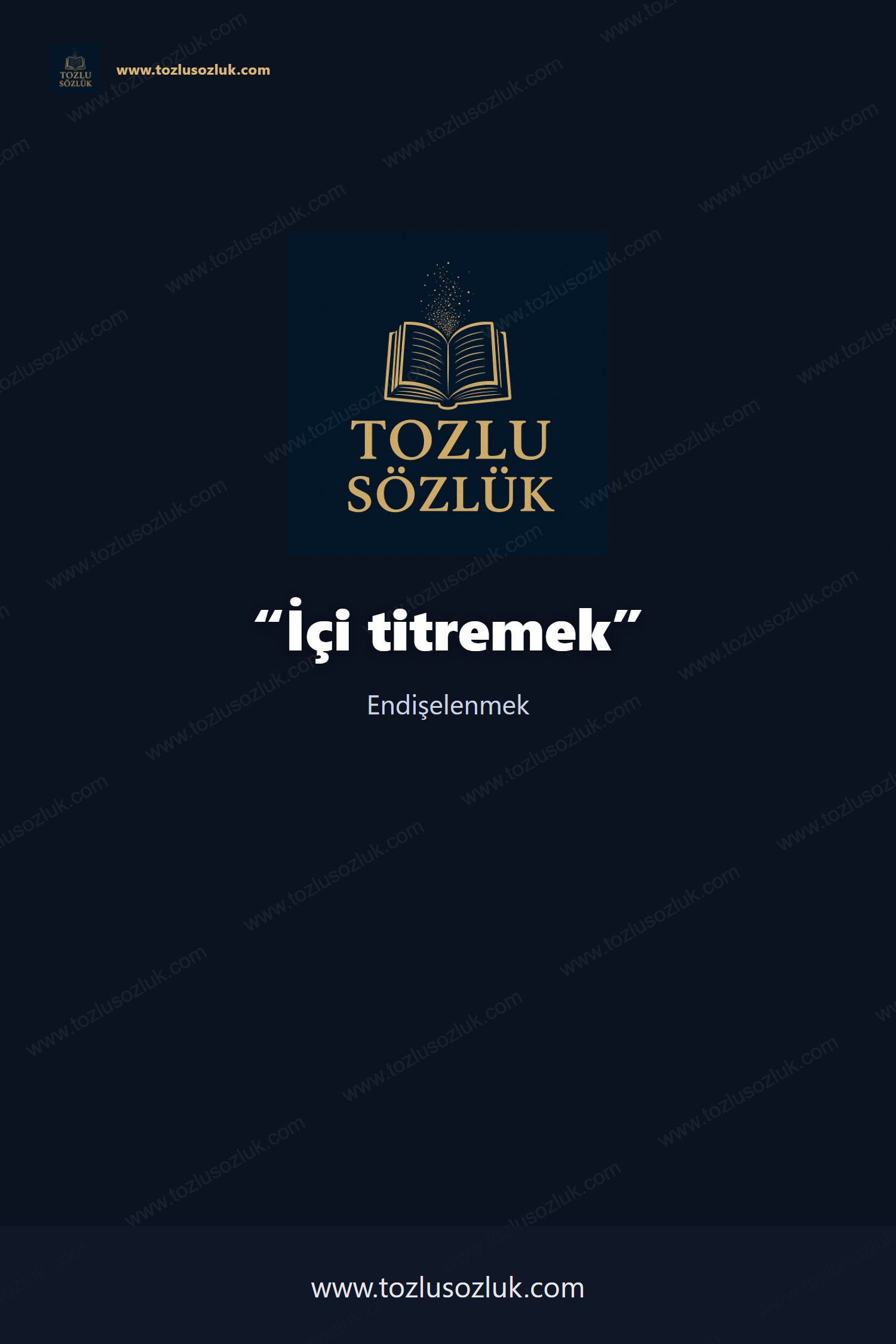 İçi titremek Pinterest görseli