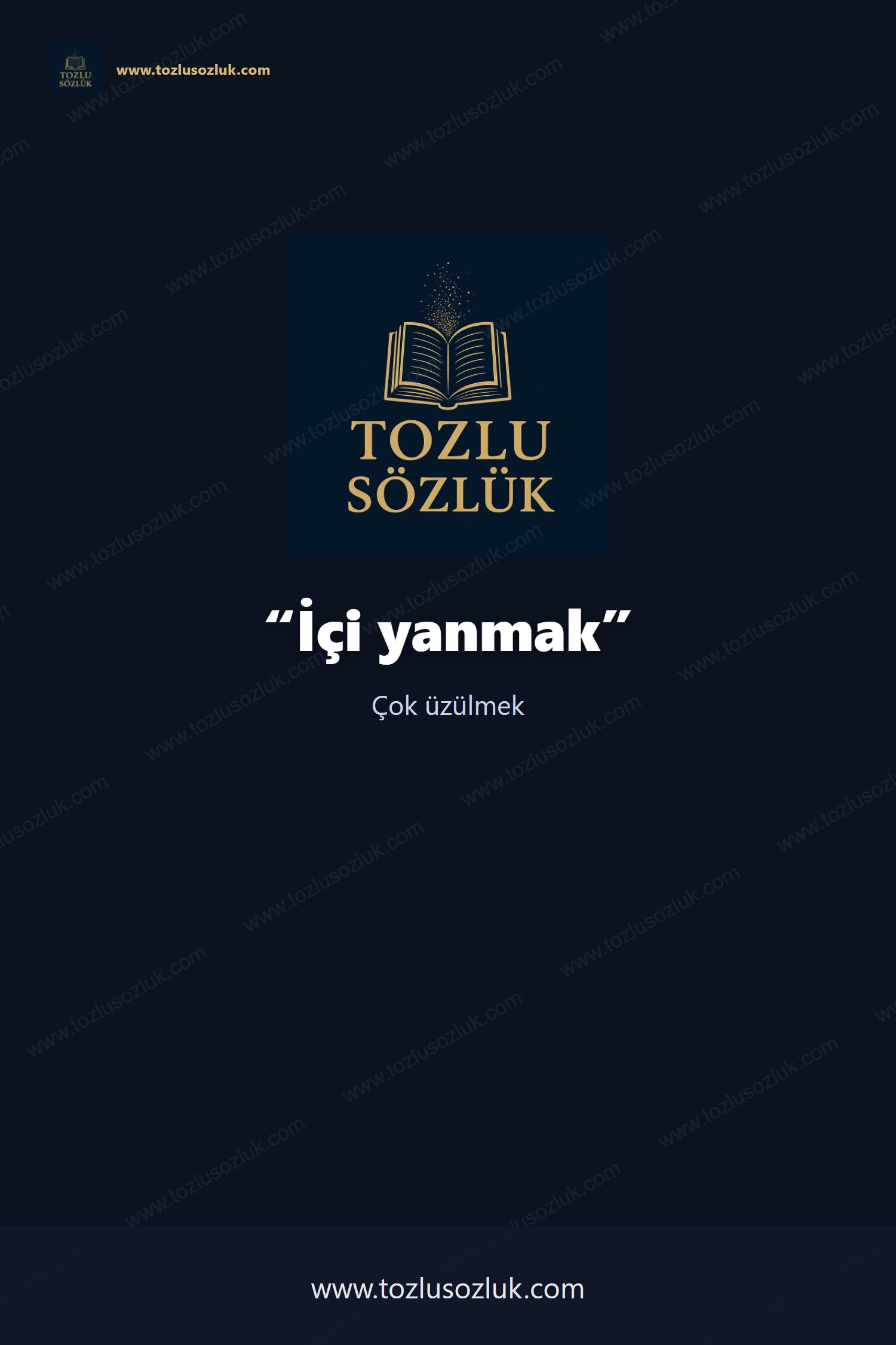 İçi yanmak Pinterest görseli