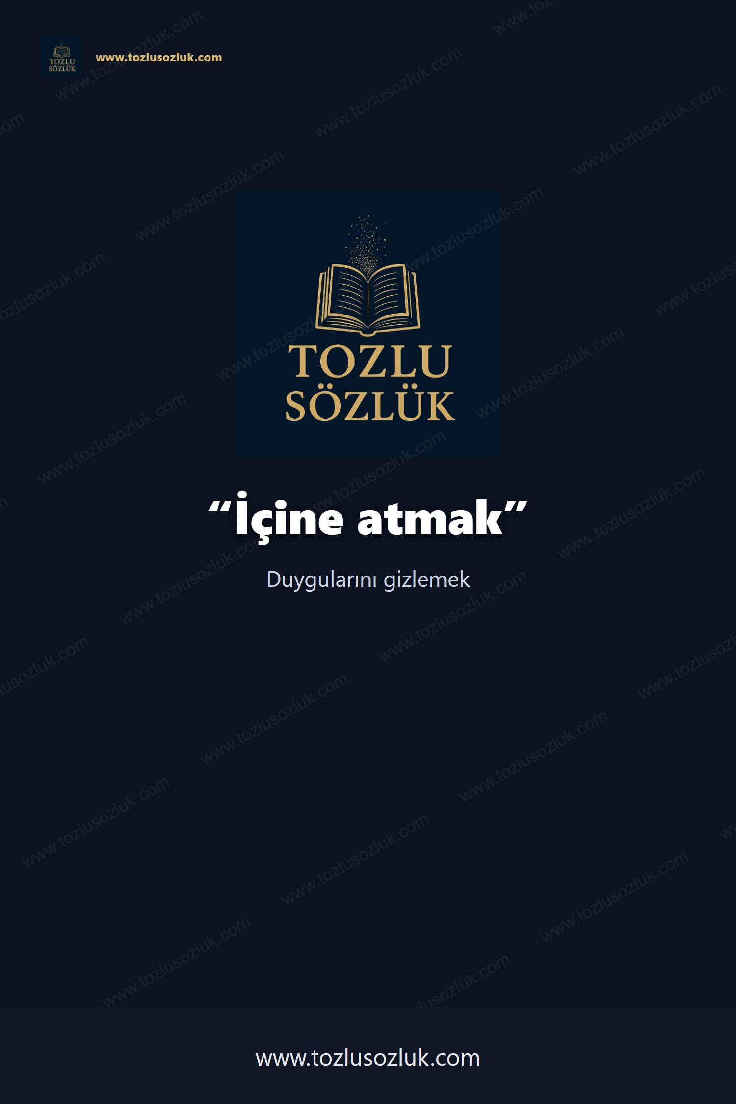 İçine atmak Pinterest görseli