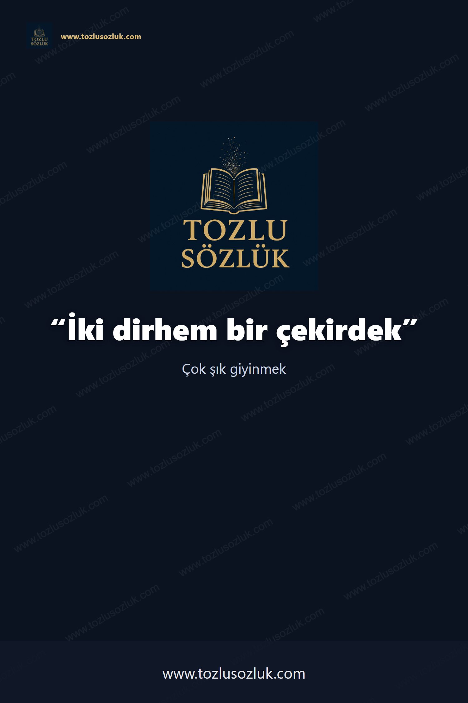 İki dirhem bir çekirdek Pinterest görseli