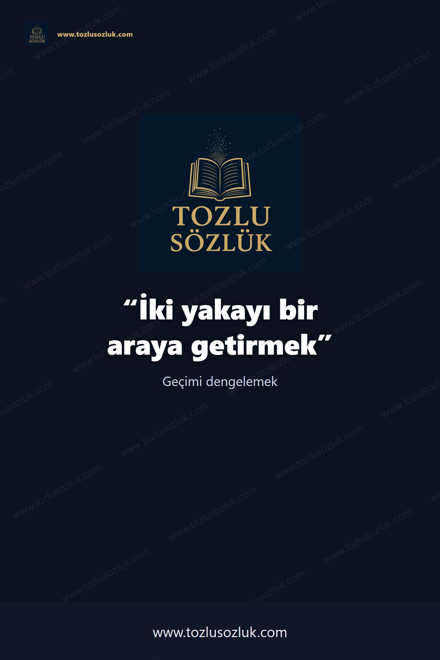 İki yakayı bir araya getirmek Pinterest görseli