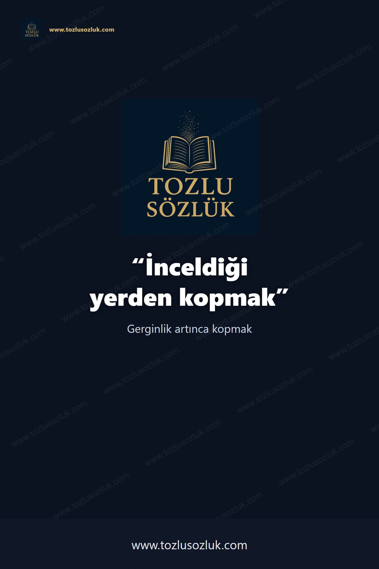 İnceldiği yerden kopmak Pinterest görseli