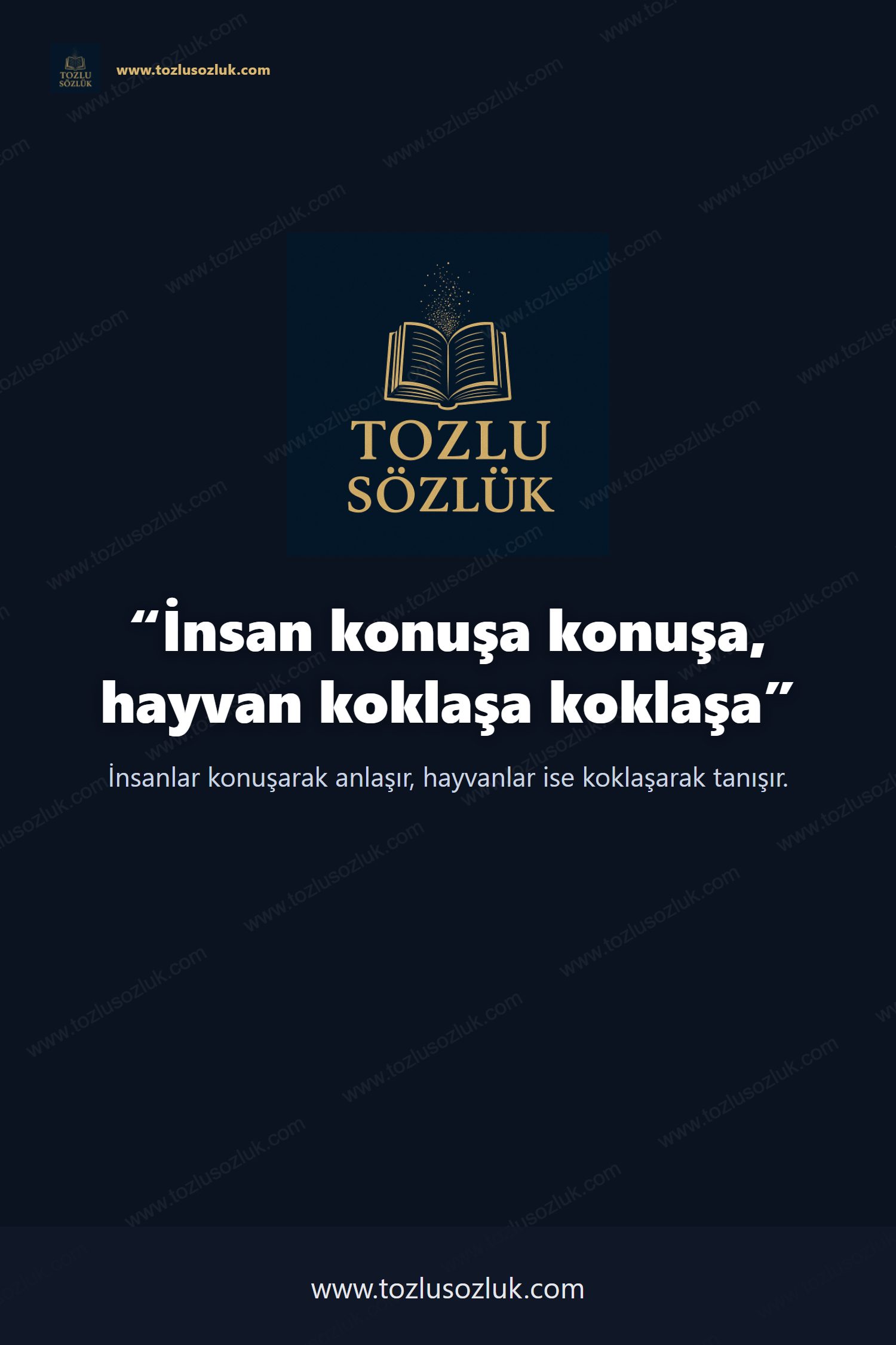 İnsan konuşa konuşa, hayvan koklaşa koklaşa Pinterest görseli