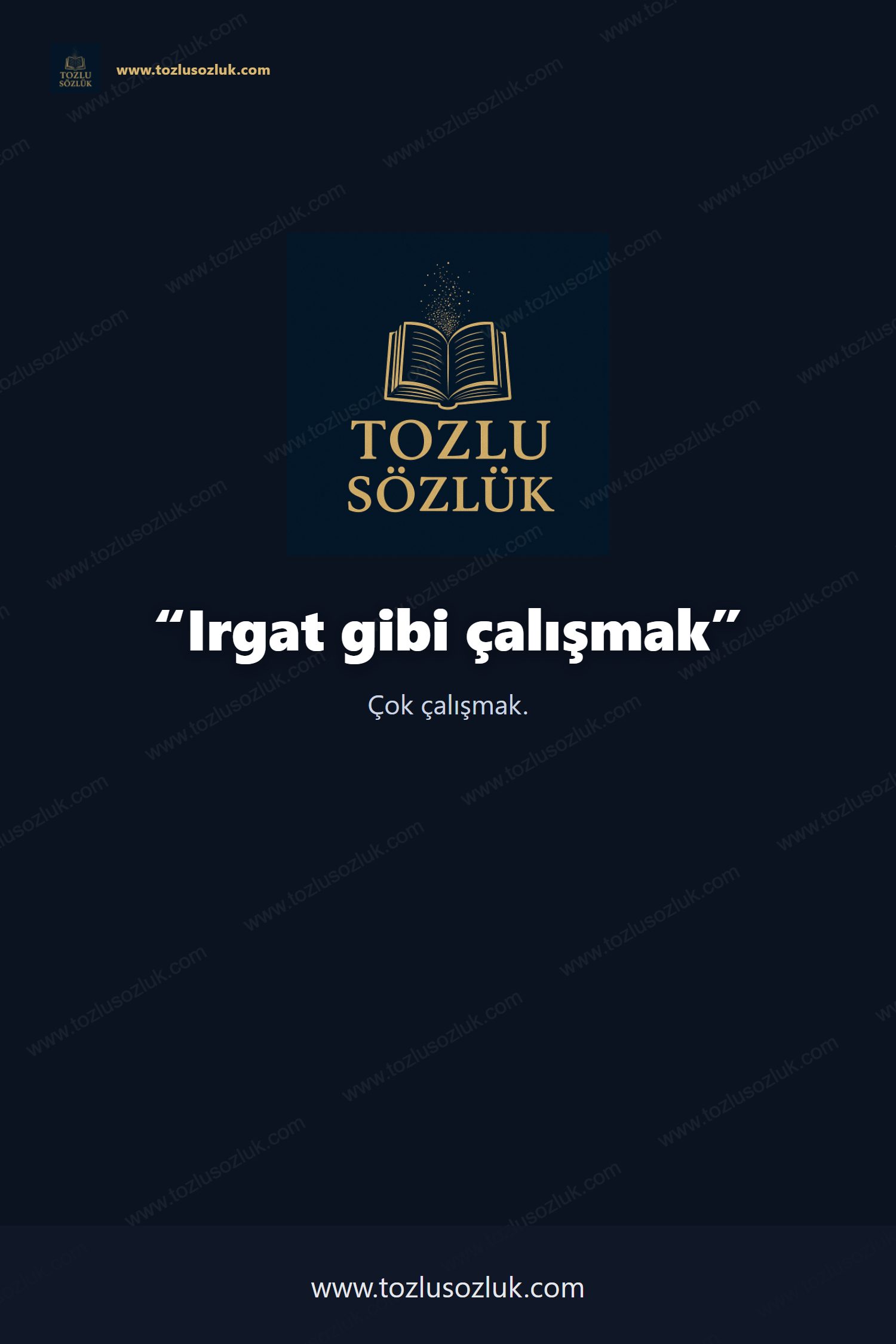 Irgat gibi çalışmak Pinterest görseli