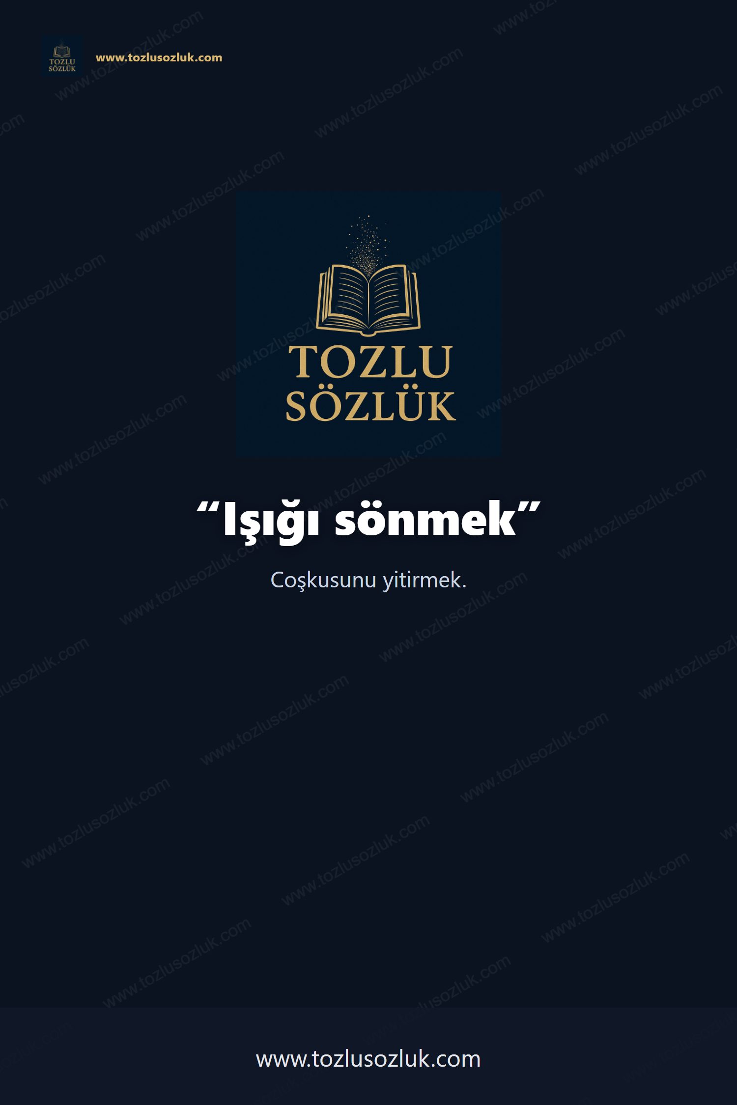 Işığı sönmek Pinterest görseli