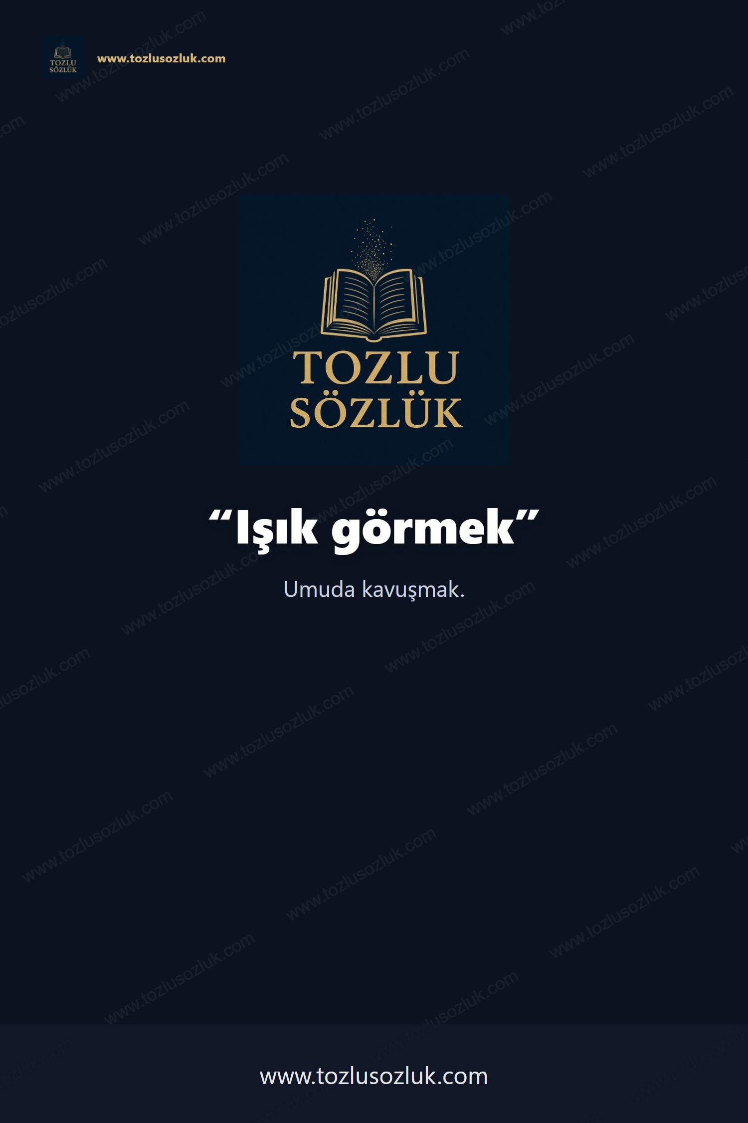 Işık görmek Pinterest görseli