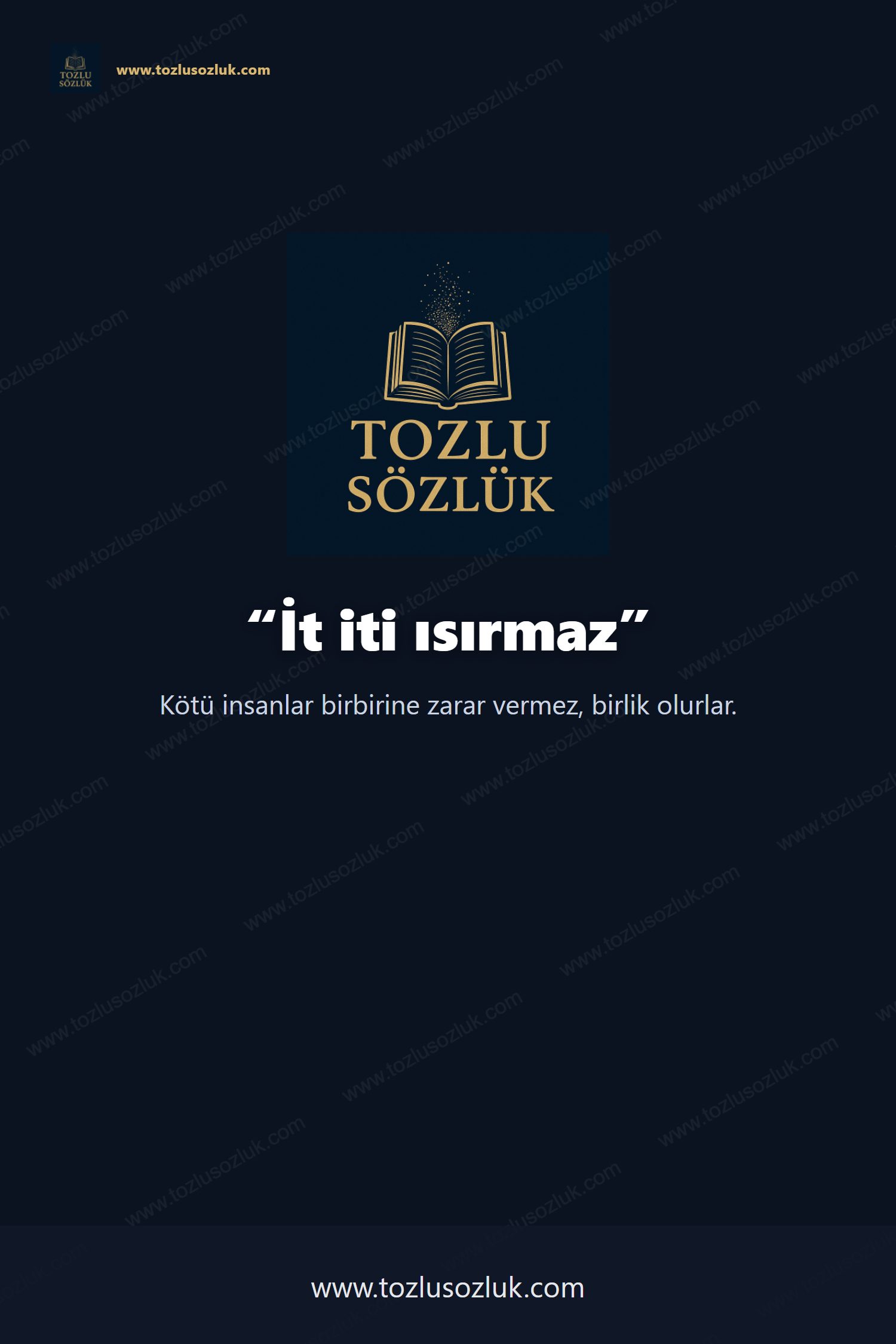 İt iti ısırmaz Pinterest görseli