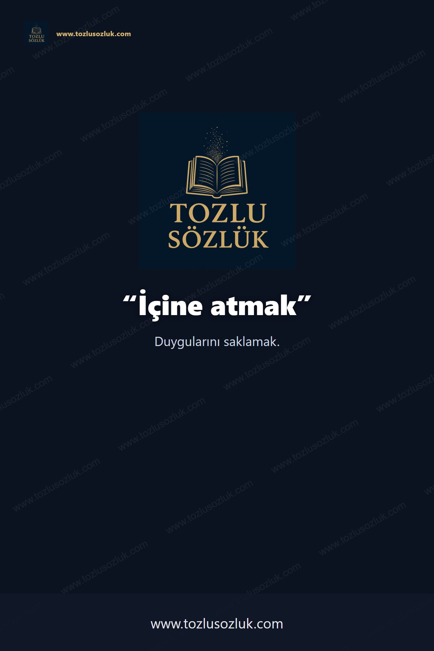 İçine atmak Pinterest görseli