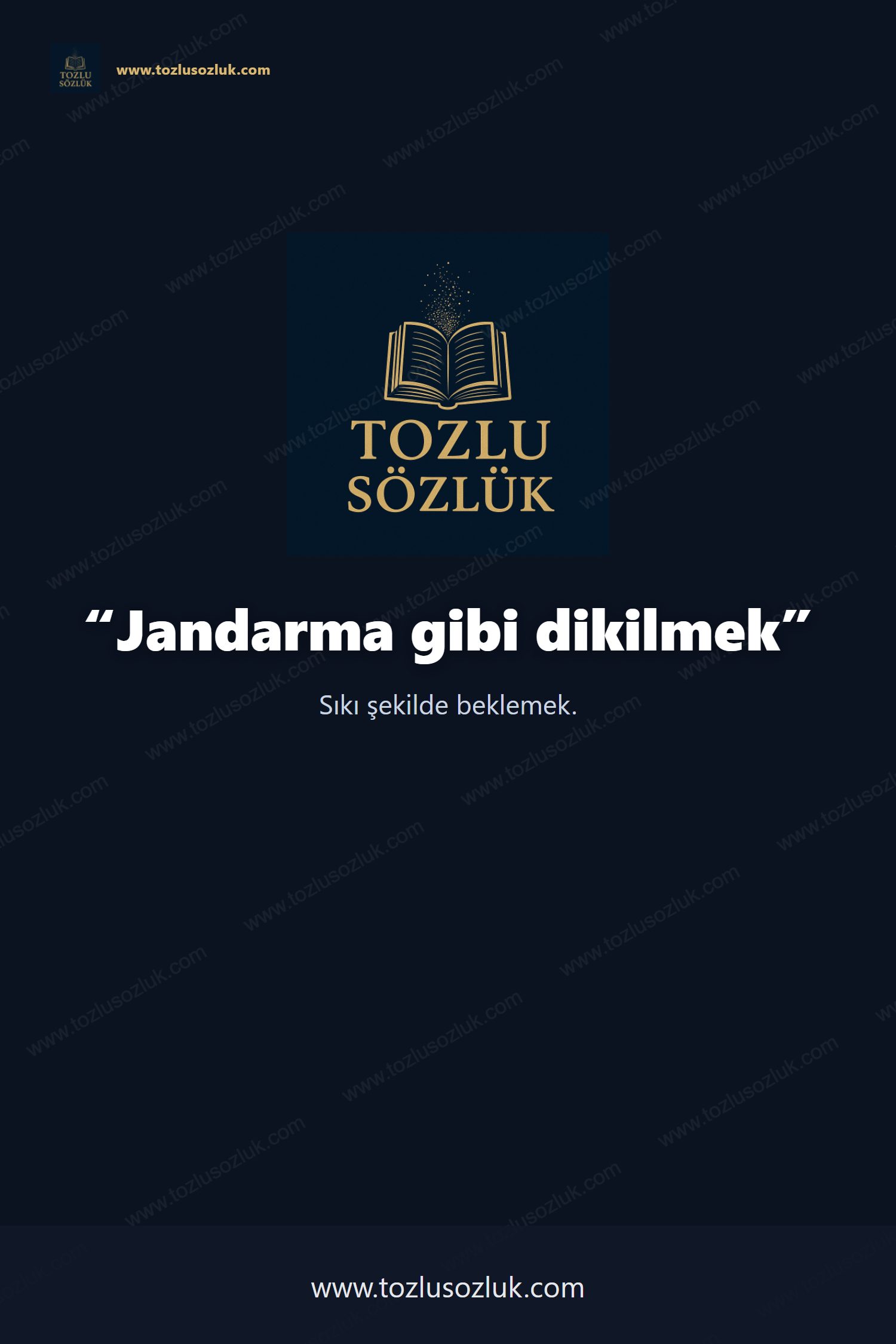 Jandarma gibi dikilmek Pinterest görseli