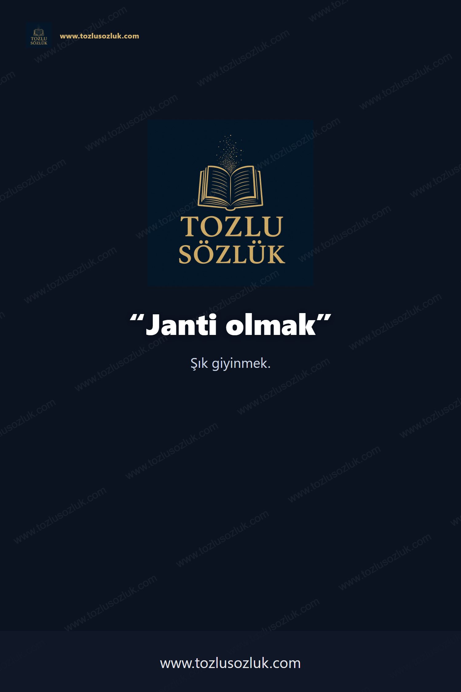 Janti olmak Pinterest görseli