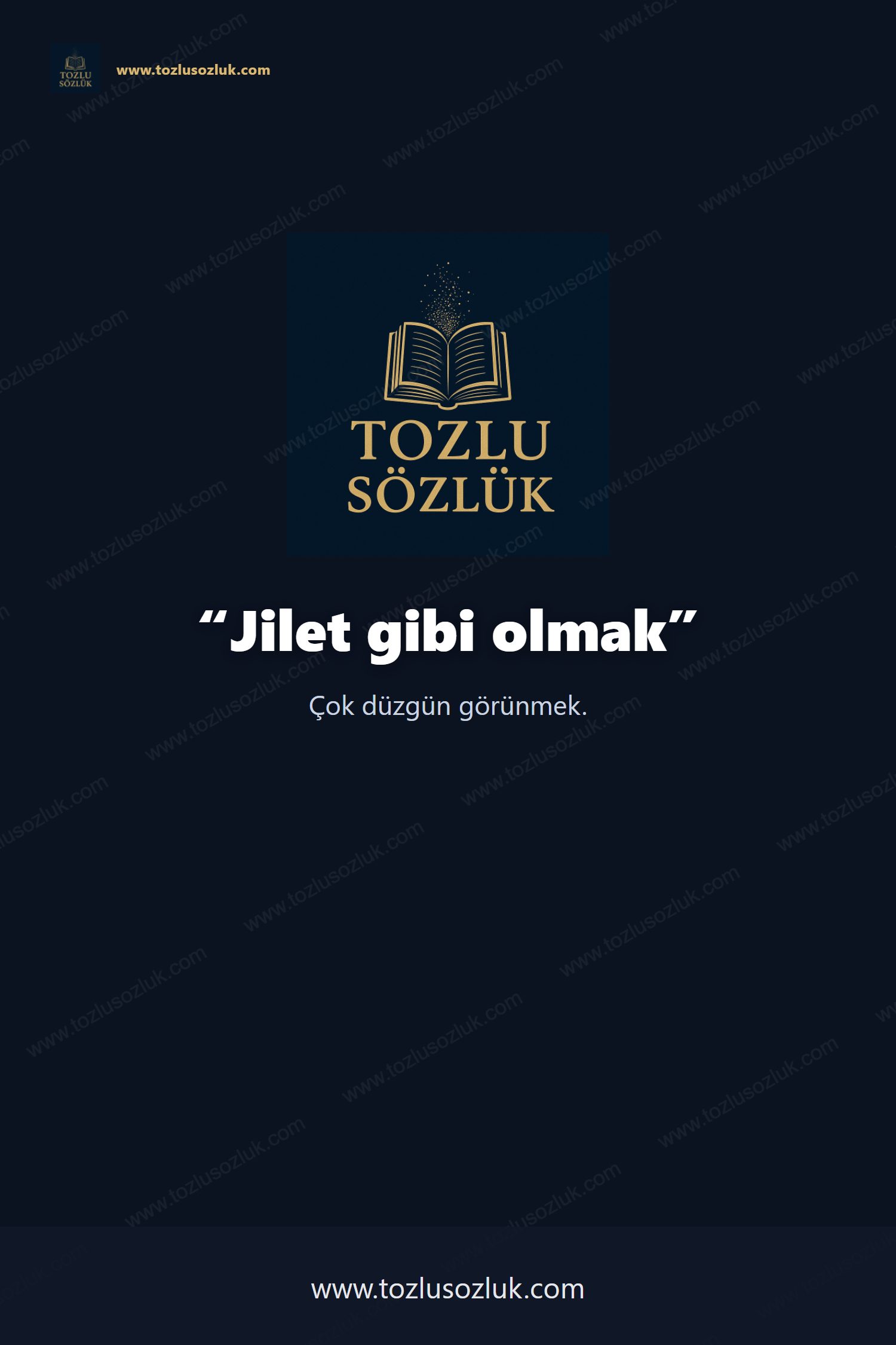 Jilet gibi olmak Pinterest görseli