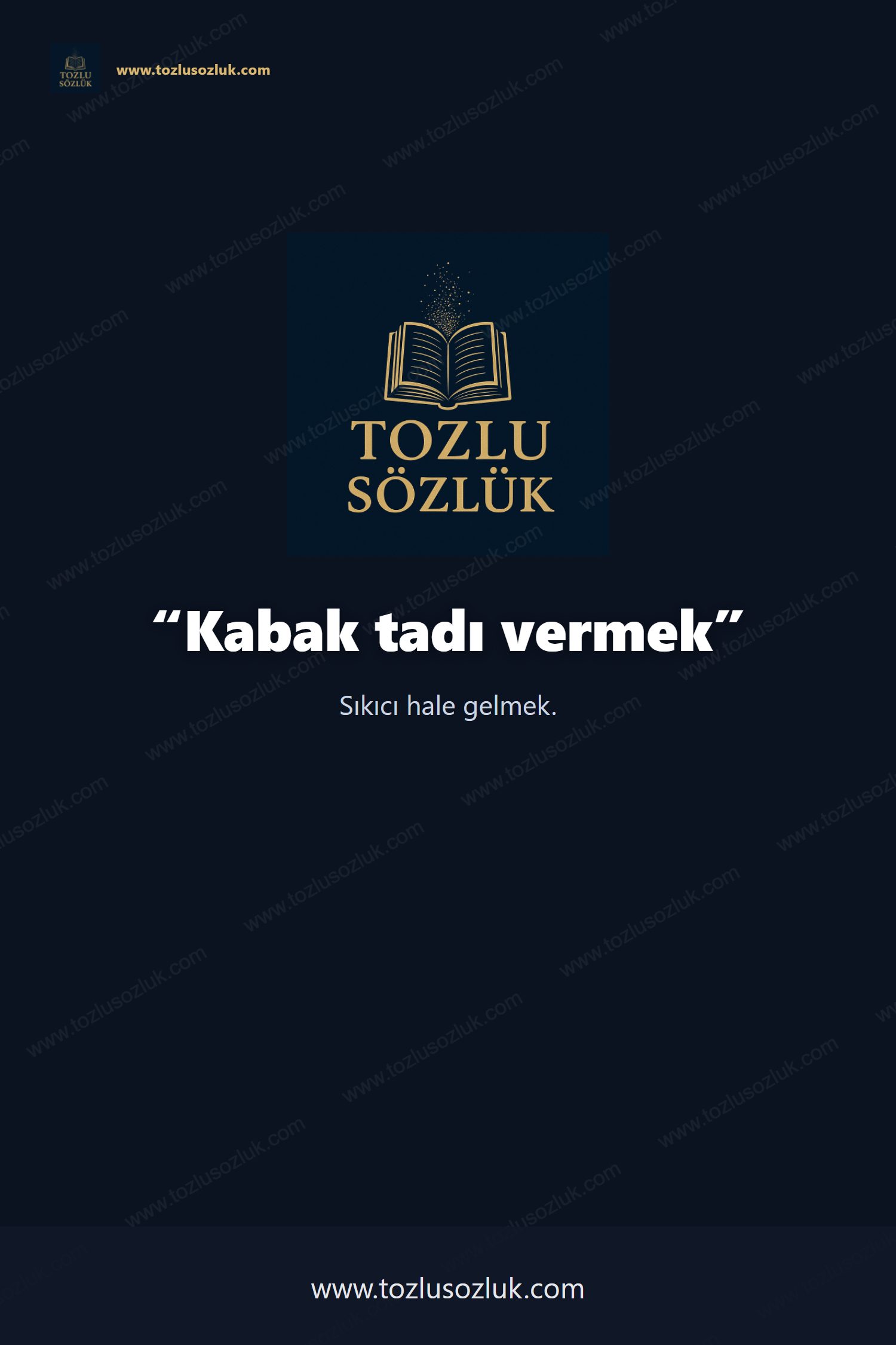 Kabak tadı vermek Pinterest görseli